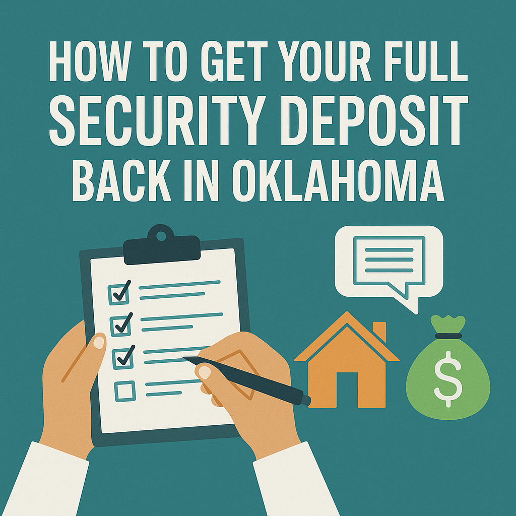 How to Get Your Full Security Deposit Back in Oklahoma