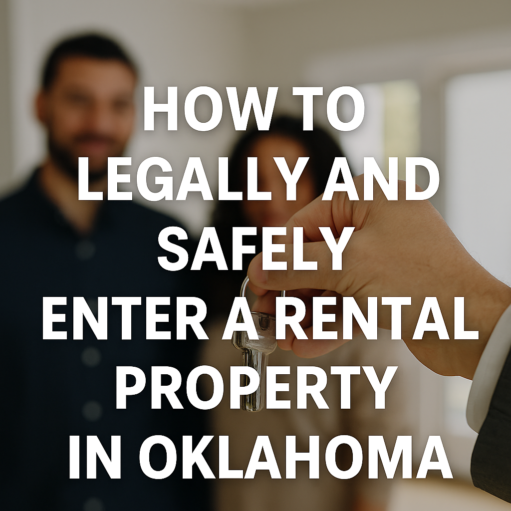 How to Legally and Safely Enter a Rental Property in Oklahoma