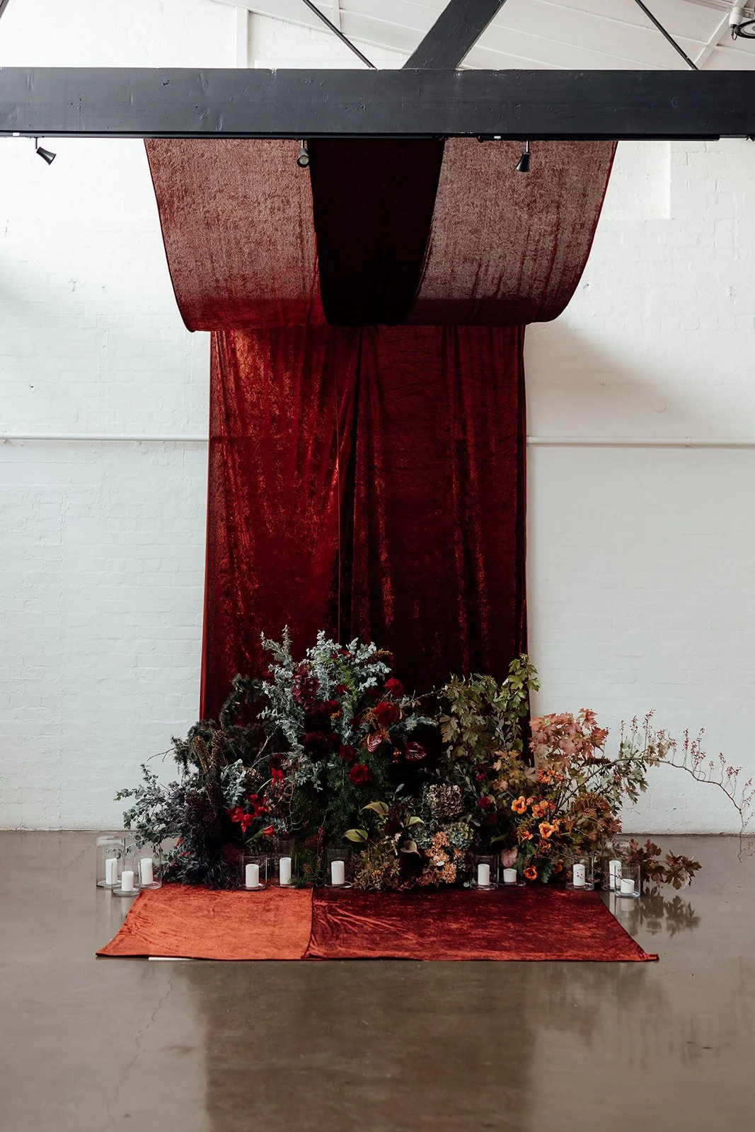 Floral Arrangement, Wedding Ceremony, The Old Mill, Brunswick East