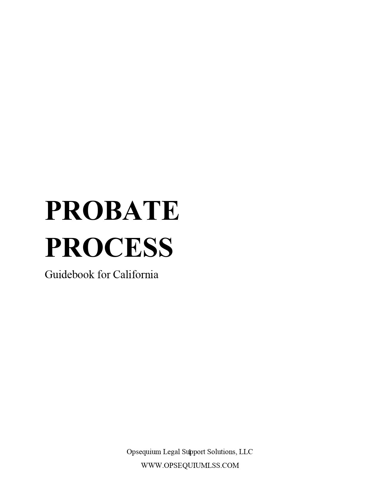 Probate Process