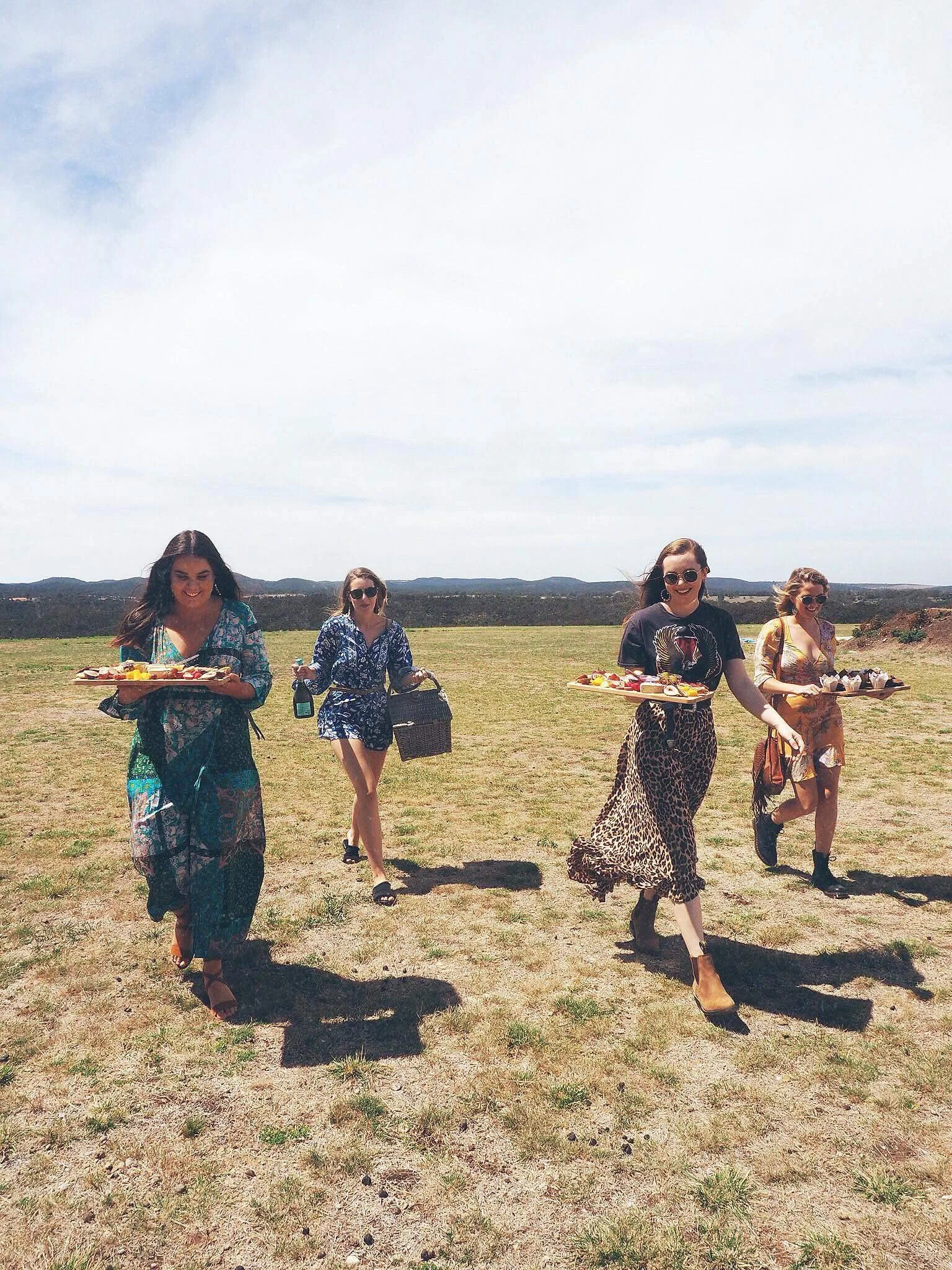 Women at wellness retreat