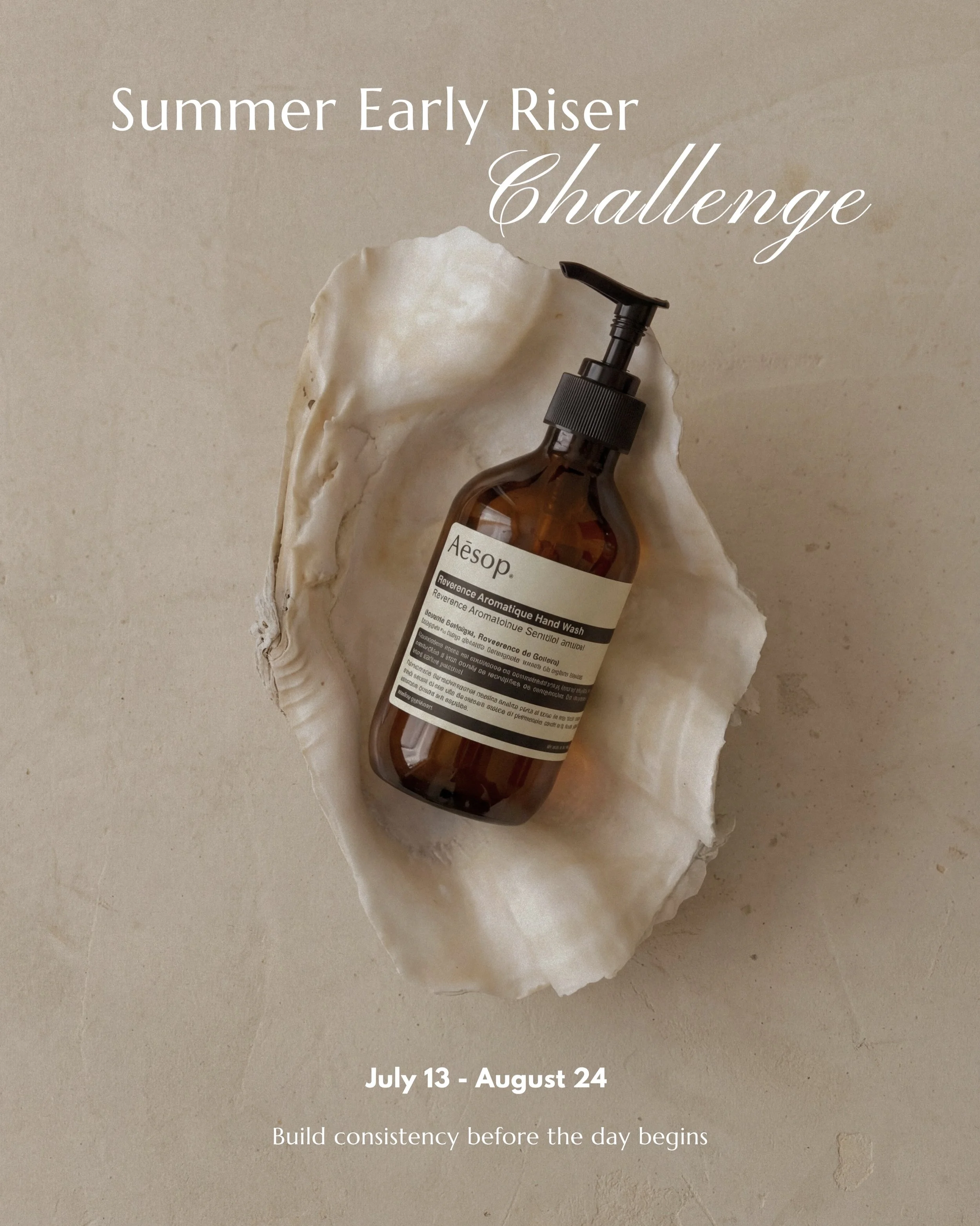 Summer Early Riser Challenge is live ☀️

FLO is proud to be one of Aesop&rsquo;s select amenity partners in the area, and we&rsquo;re excited to bring a little extra ritual into your summer routine.🌱

Complete 8 Early Riser classes from July 13 to A