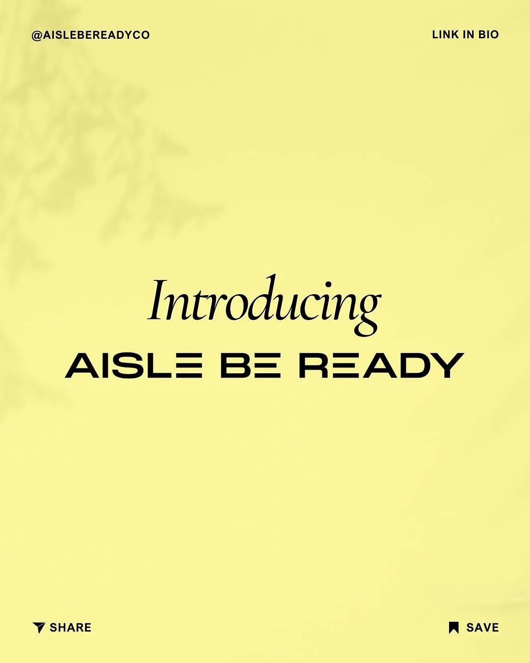 🎉 Introducing AISLE BE READY 🎉

Your go-to platform for emerging CPG founders looking to scale strategically, break into retail, and build legacies that last - created by @josantag

🛒 Whether you&rsquo;re launching your first product or leveling u