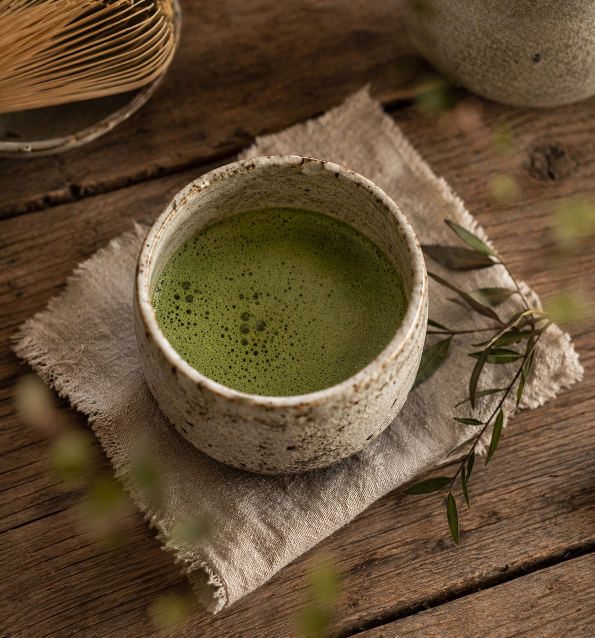 Bol de Matcha rituel Secret Garden