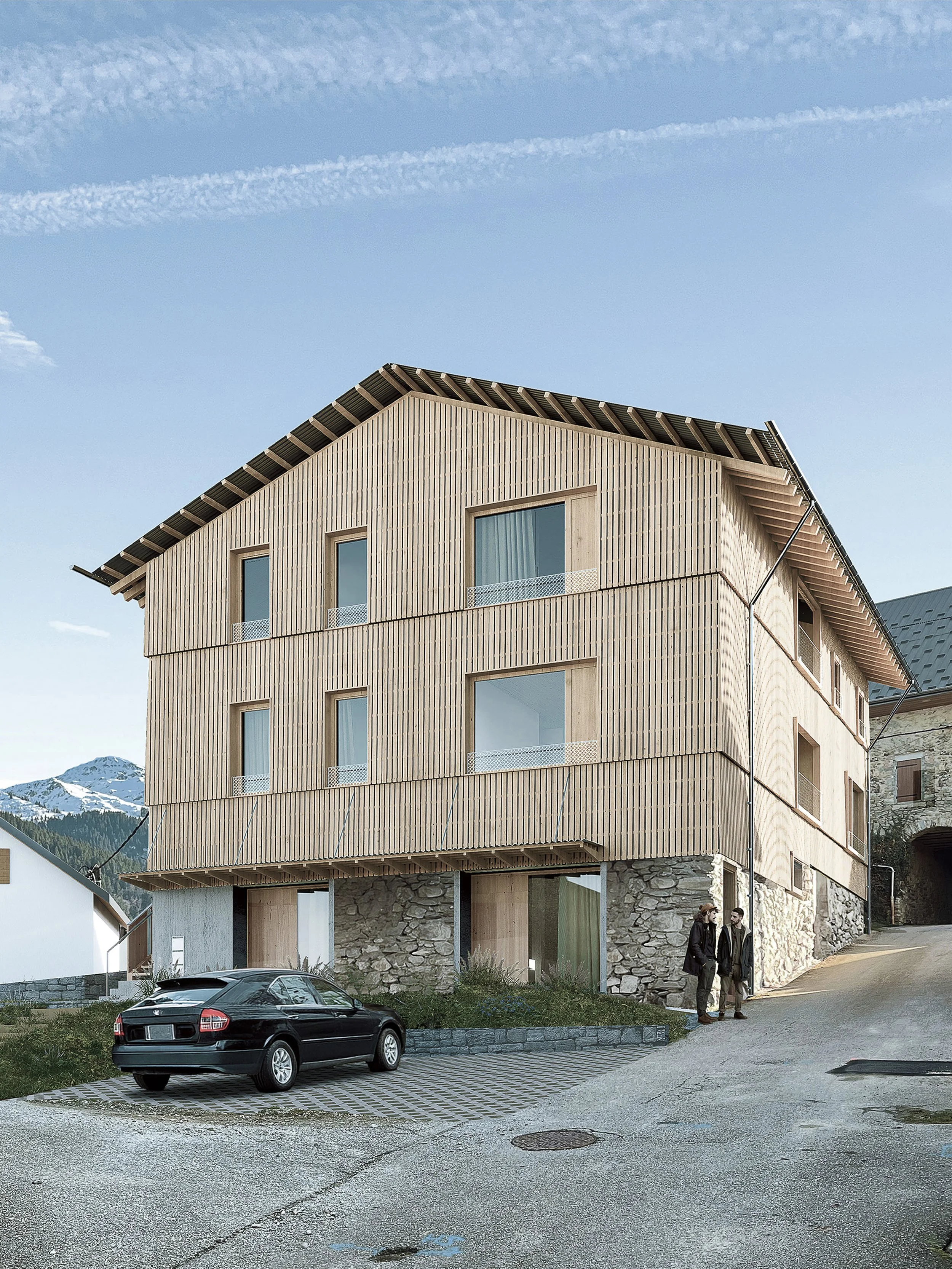 025 | Logements et local communal | Bonvillaret