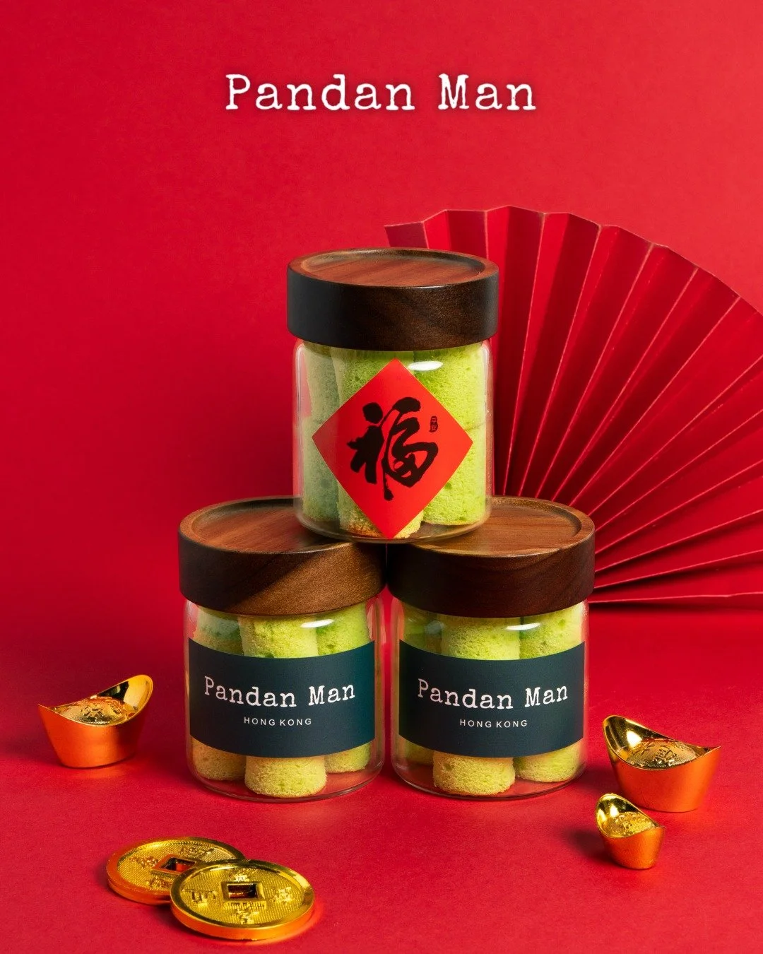 From house visits to on-the-go moments, our Fortune Pandan Bites fit right in. These bite-sized pandan chiffon treats bring the comfort of our classic flavours in a festive, shareable form. A sweet gesture for Chinese New Year, made to be shared and 