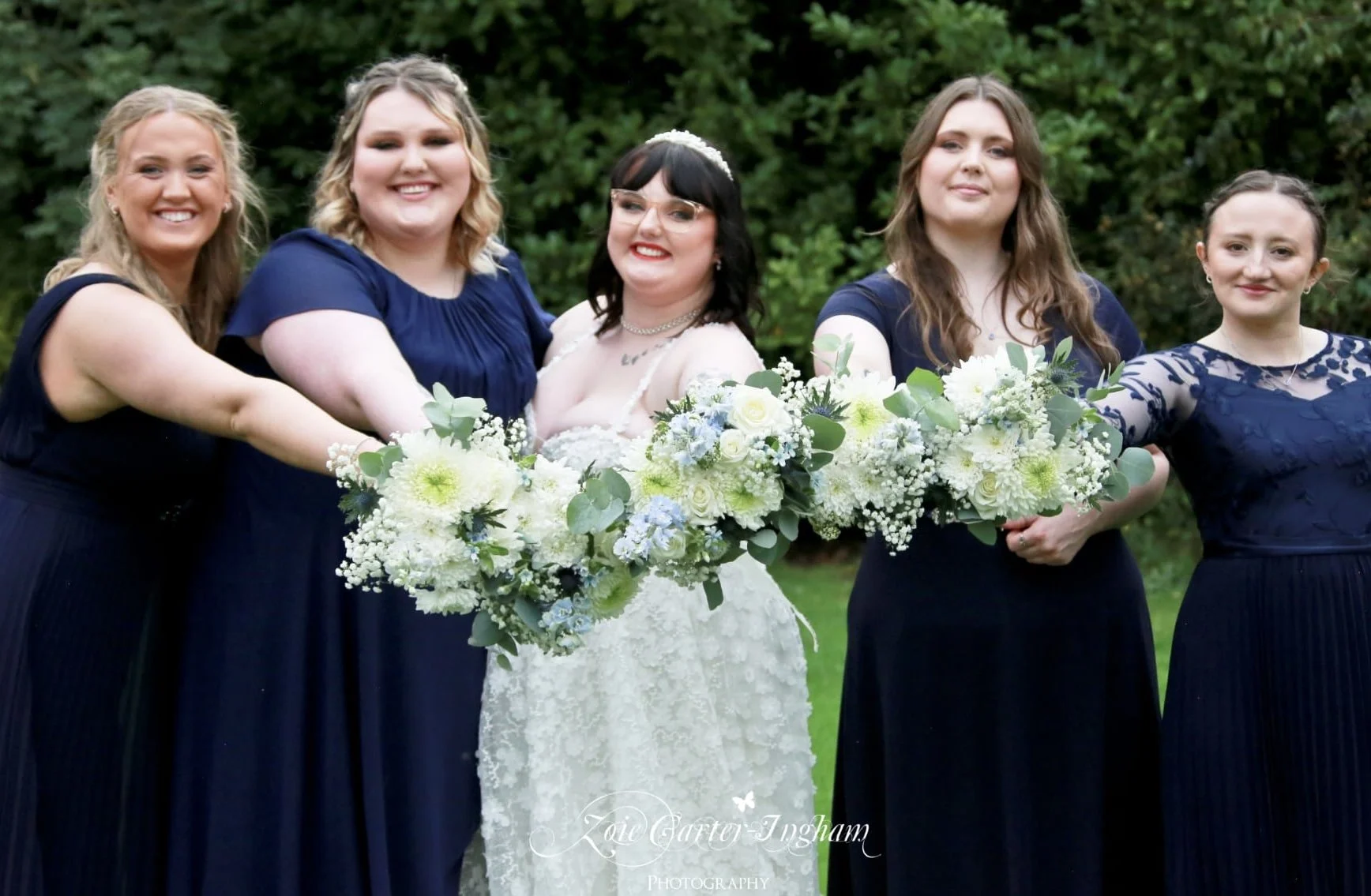 Fresh & Blue Wedding The Hawthorns