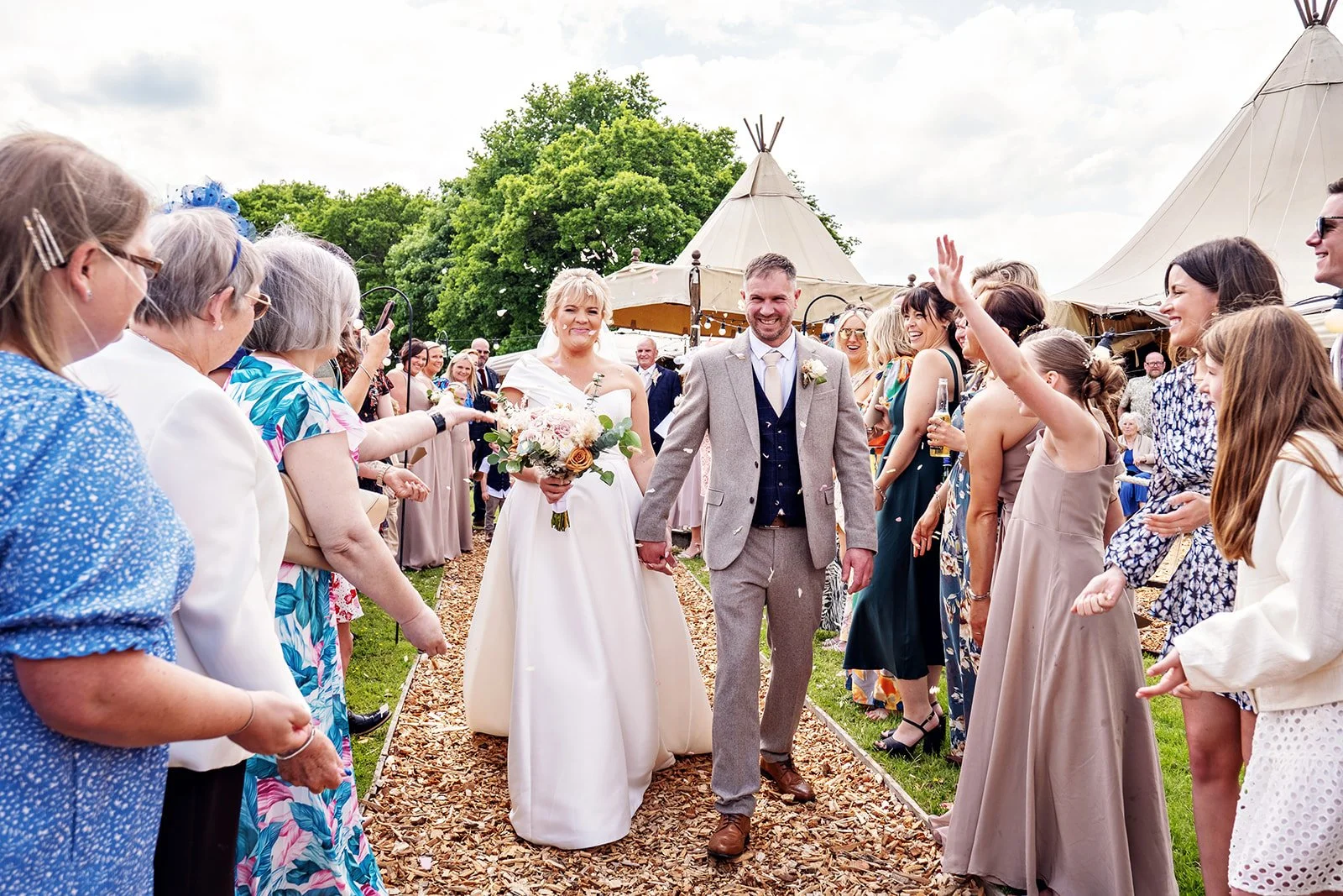 Tipi’s & Texture Wedding