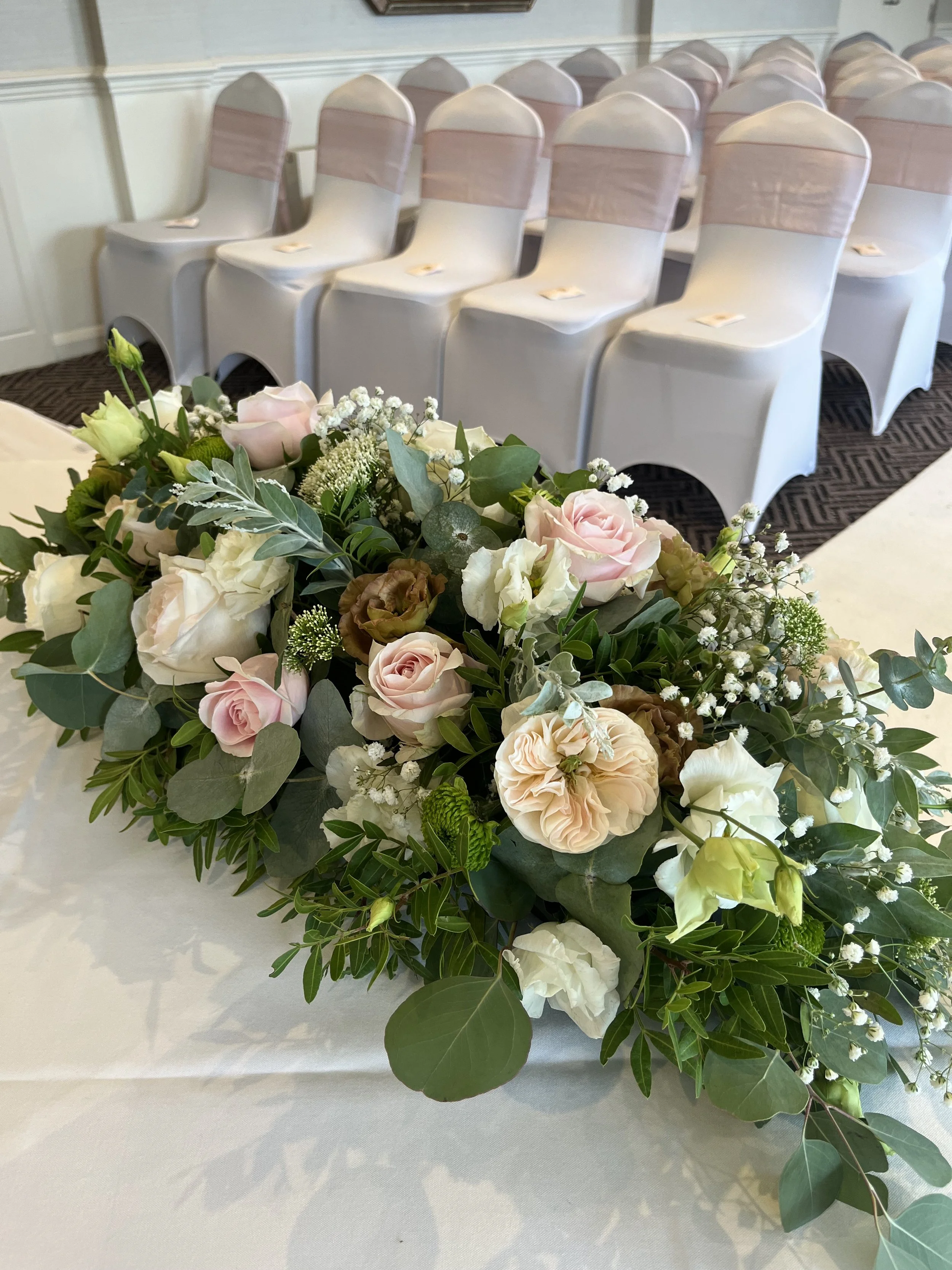 Blush Tones Wedding The Wrightington Hotel