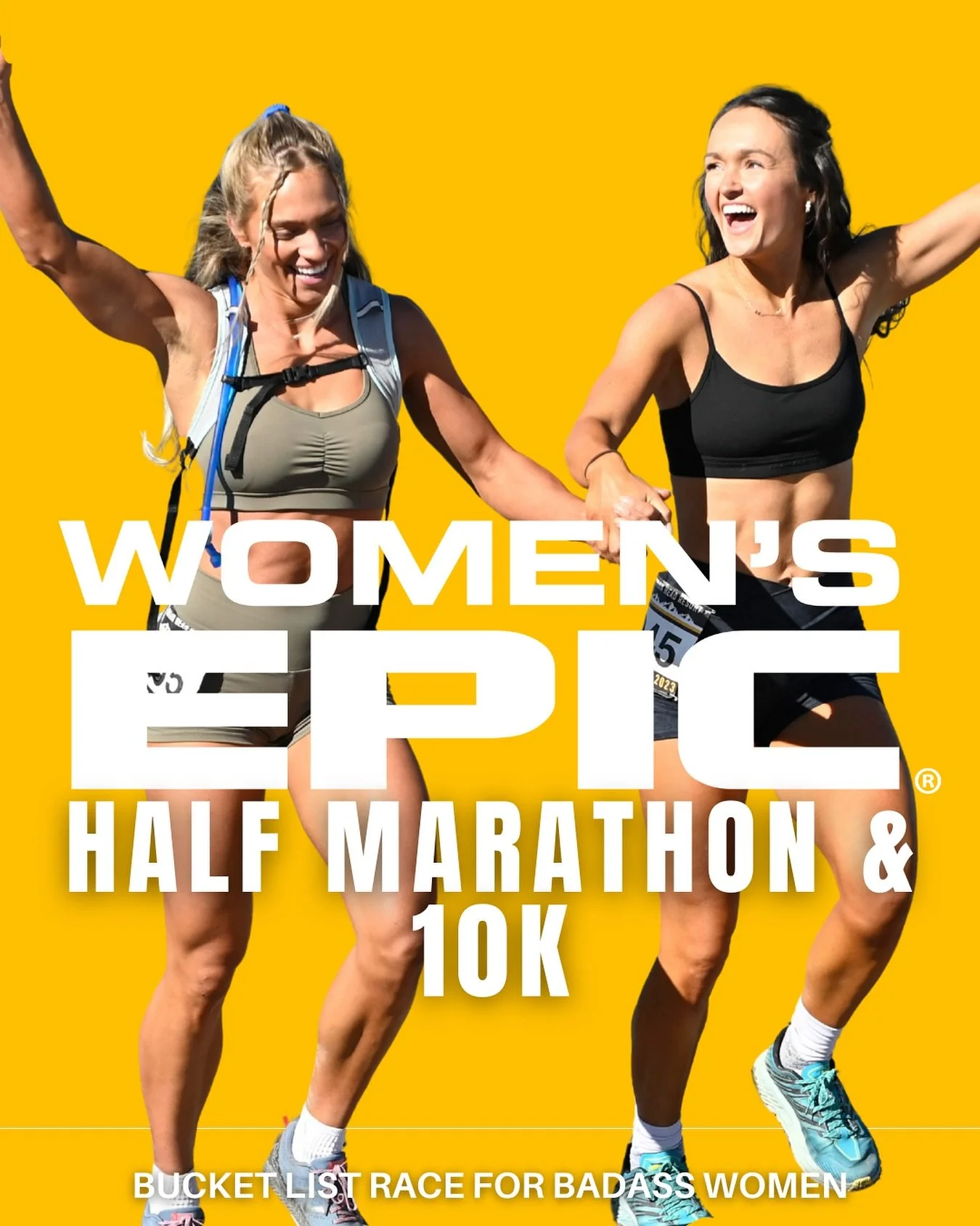Run the Women&rsquo;s Epic 10K 💪✨
Still time to train &mdash; make this your first race (or your hundredth)! Bring your girlfriends, push yourself on course, and celebrate with an epic party at the finish line.

✅ Limited spots &rarr; Don&rsquo;t wa
