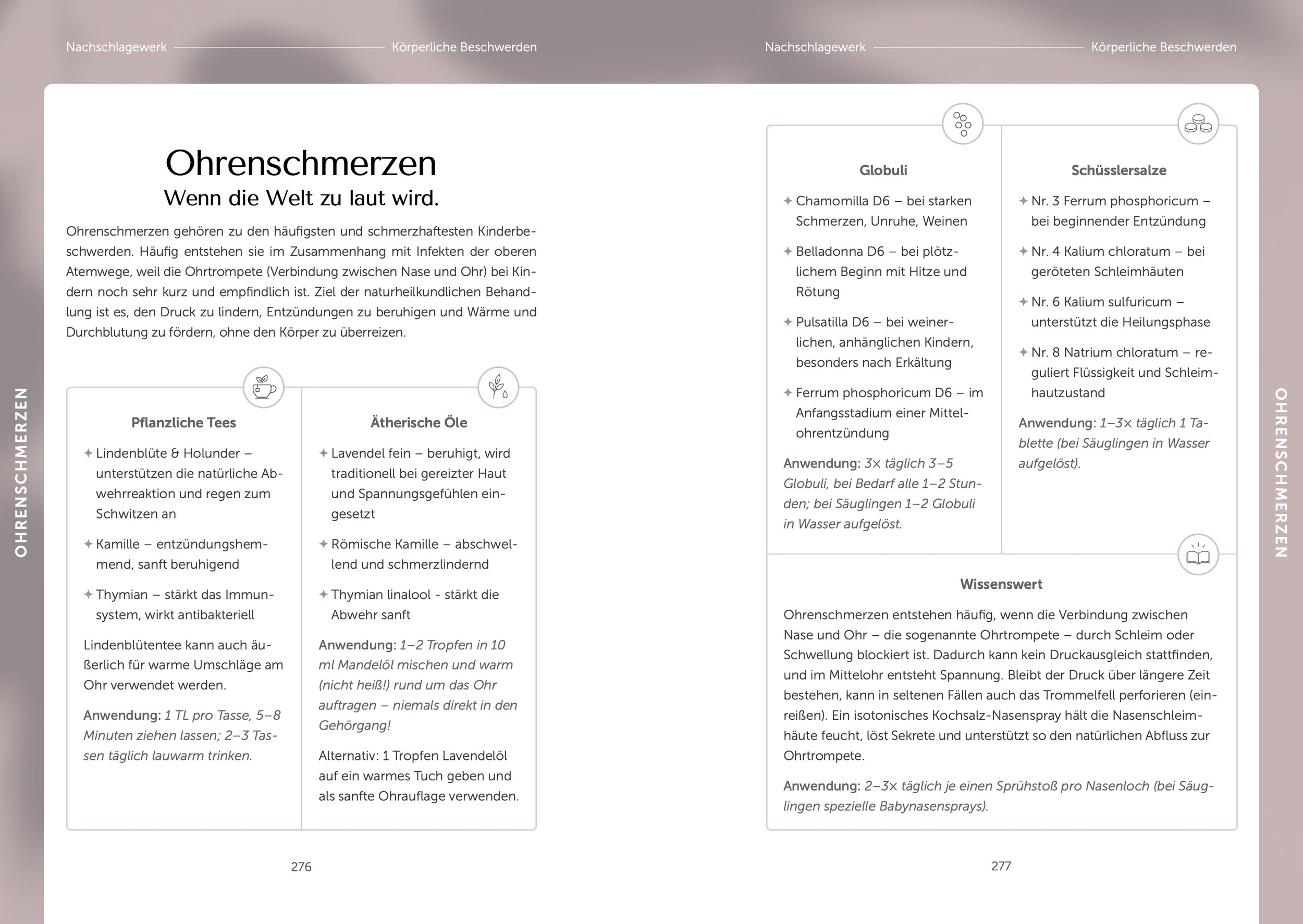 Blick in den Mama Guide – Ganzheitliche Kinderheilkunde: Nachschlagewerk und naturheilkundliche Ansätze