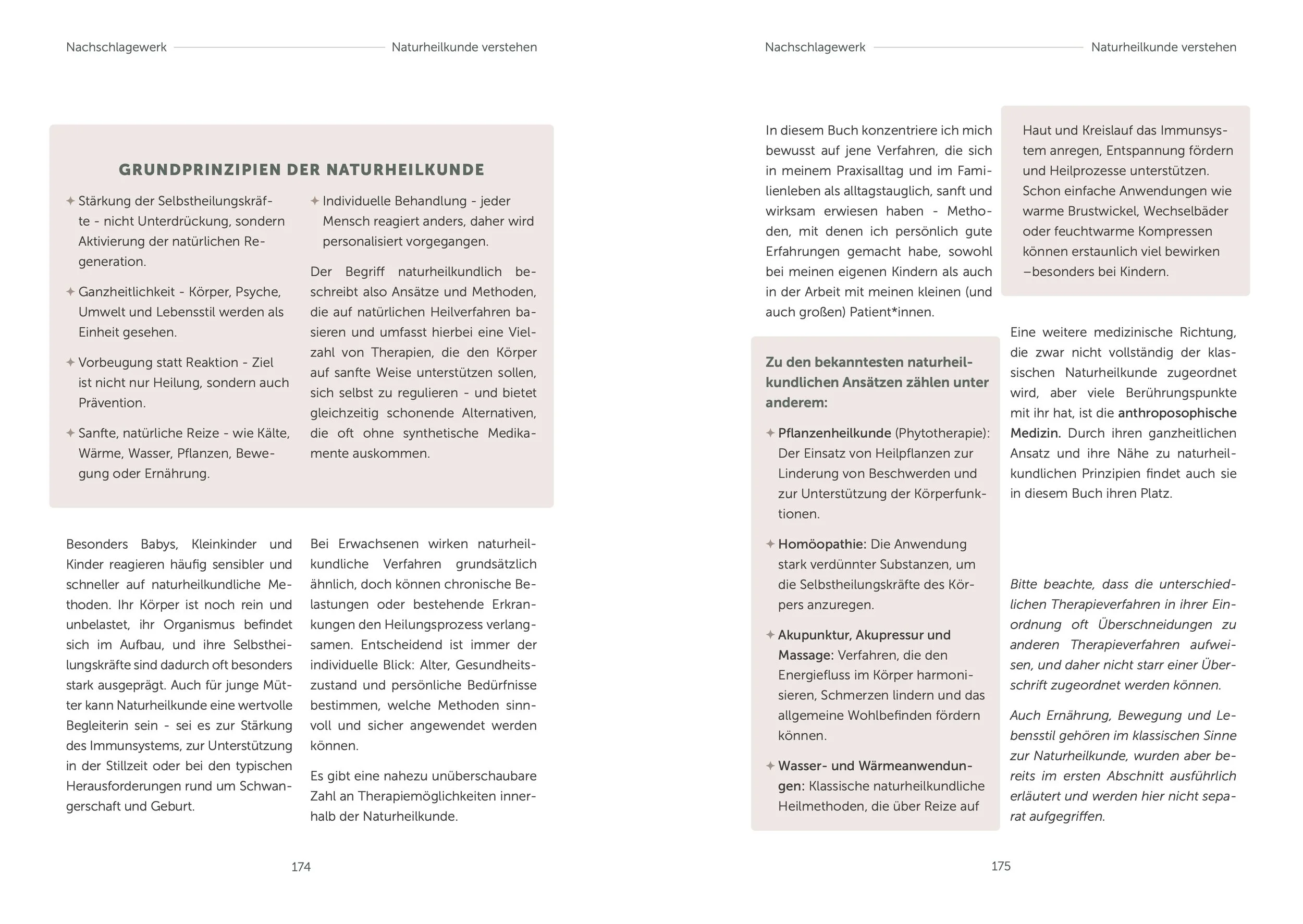 Blick in den Mama Guide – Ganzheitliche Kinderheilkunde: naturheilkundlich behandeln