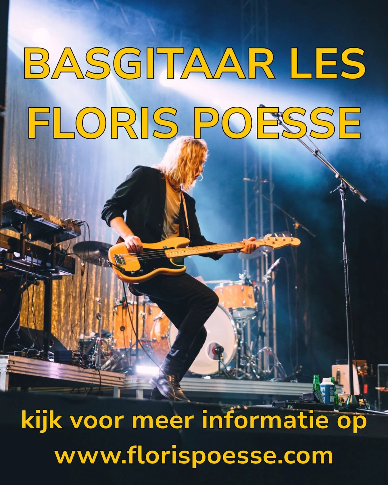 Naast mijn werk als basgitaar docent bij @hothomeoftalents in de Hof van Twente geef ik ook basgitaar les aan huis in Rekken (Gld). 
Dus voor iedereen in de gemeente Berkelland en daarbuiten die ooit de gedachte heeft gehad om te beginnen of door te 