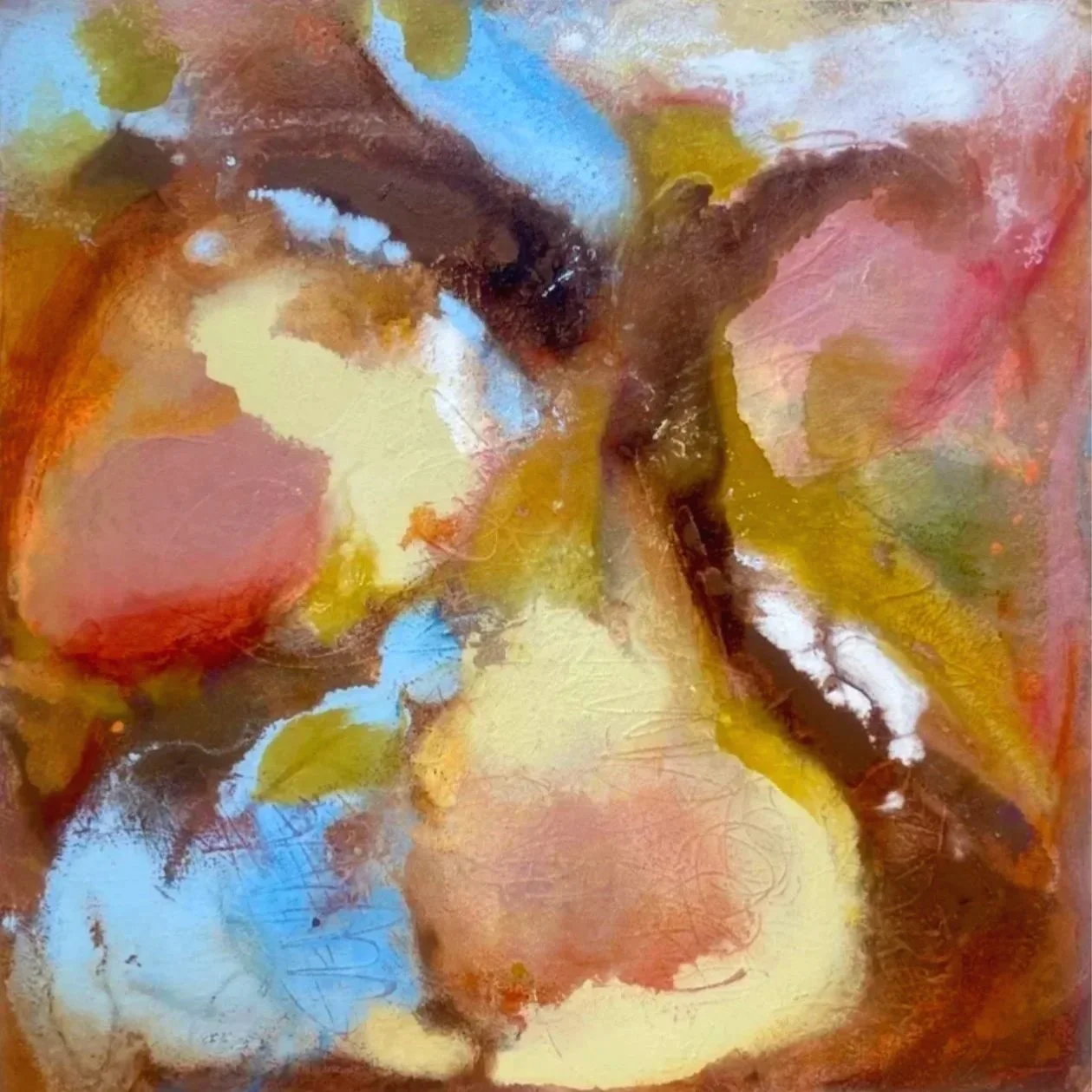 Nesting Tree - 91 x 91cm - Acrylic on canvas - Available