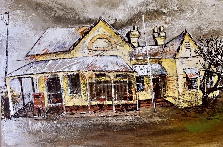 the old coraki post office
acrylic + pigment on canvas
SOLD