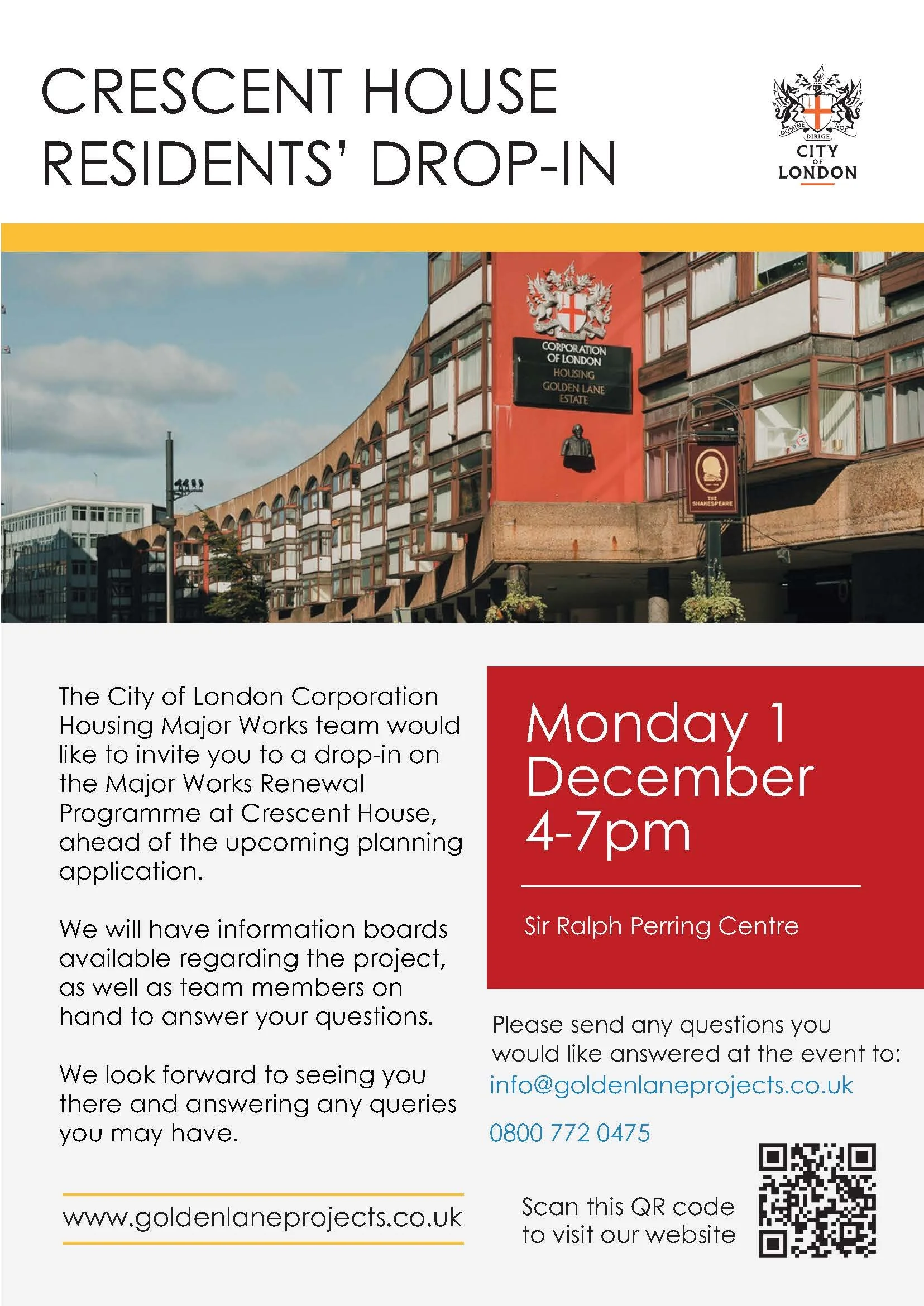 Crescent House Residents’ drop in