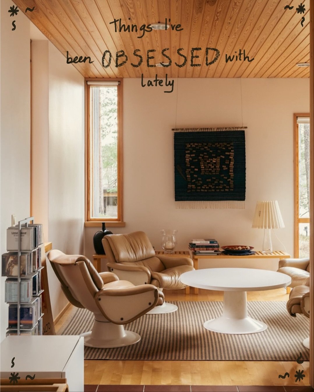 ✺ Latest obsessions ✺ 

1. @bonjourgeorges house featured at @thesocialitefamily 
2.  @ineslongevial for @dior 
3. @vanderhurd beautiful hand embroidery 
4. I&rsquo;ve listened to @den_holm talking about his work @processthepodcast and he&rsquo;s an 