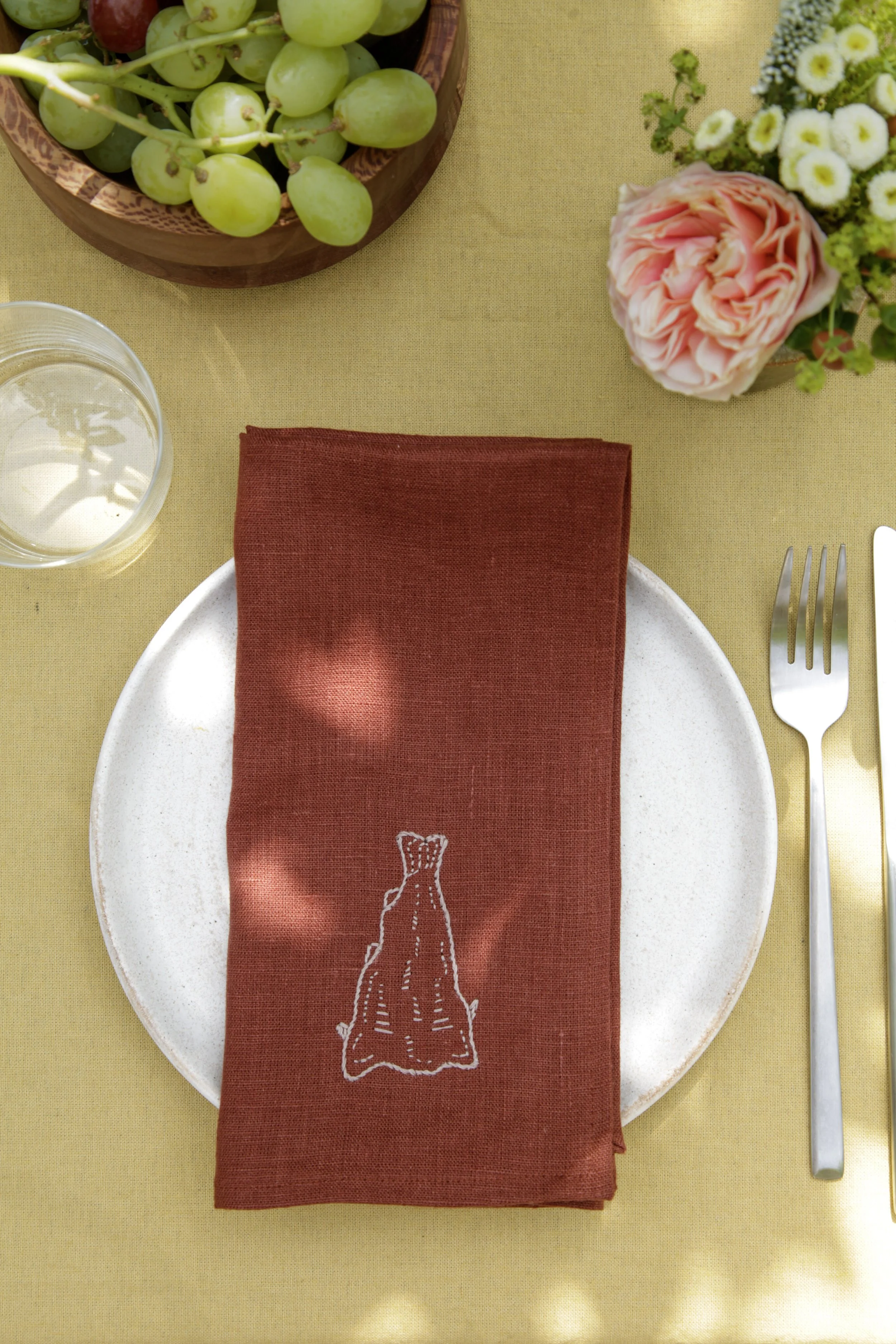 Cod Napkin | Cinnamon