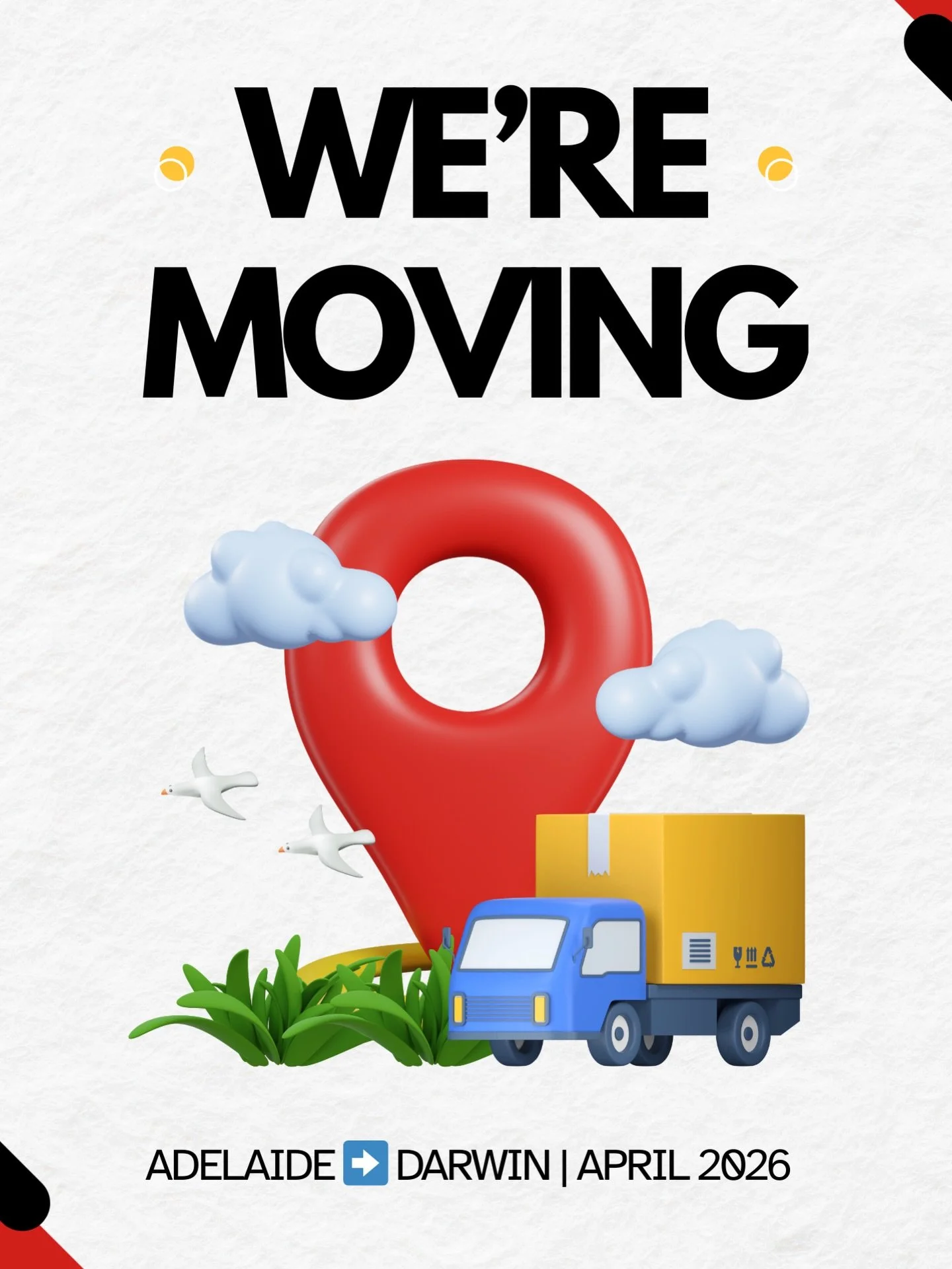We&rsquo;ve got some big news&hellip; we&rsquo;re moving!

Fosters Air Conditioning &amp; Electrical will be relocating from Adelaide to Darwin in April 2026.

We&rsquo;re incredibly grateful to everyone in Adelaide who supported our small business a