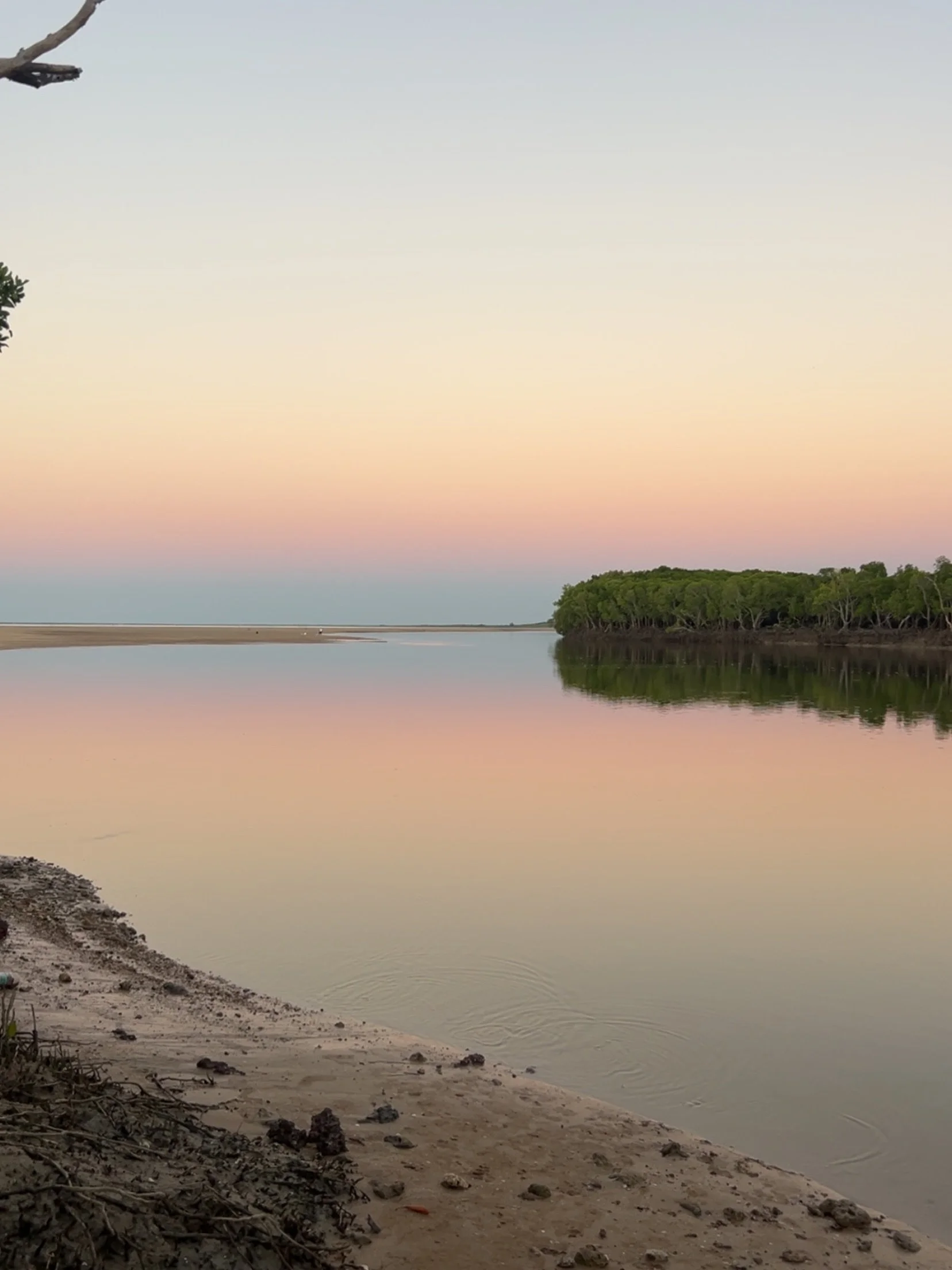 Quiet nights down the creek.