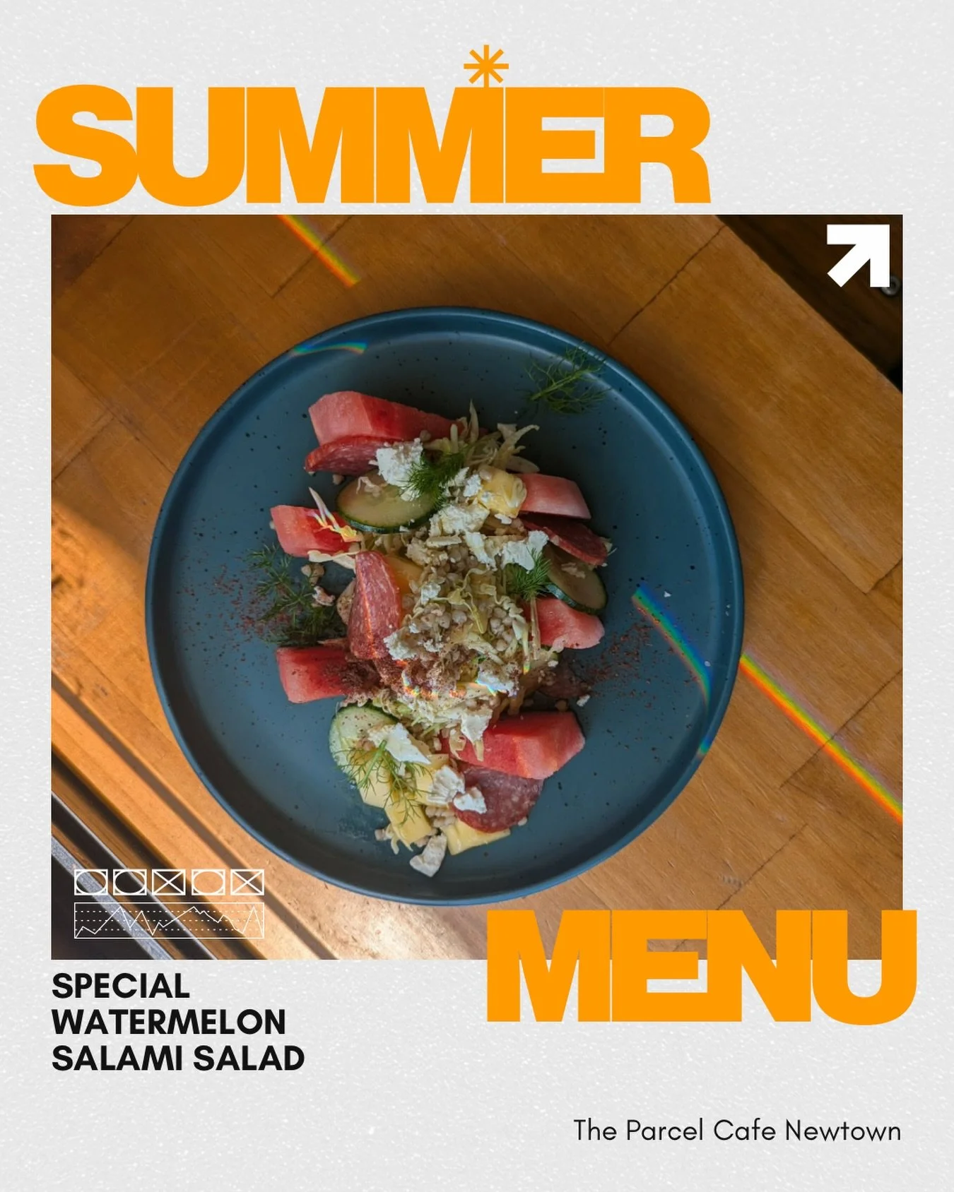 If you need a chill spot to cool down and eat some seriously good stuff, this is it. We&rsquo;re talking light bites and icy sips that actually make you feel good! 

Check us out @theparcelcafe 

#hobartbrunch #newmenu #summermenu #summervibes