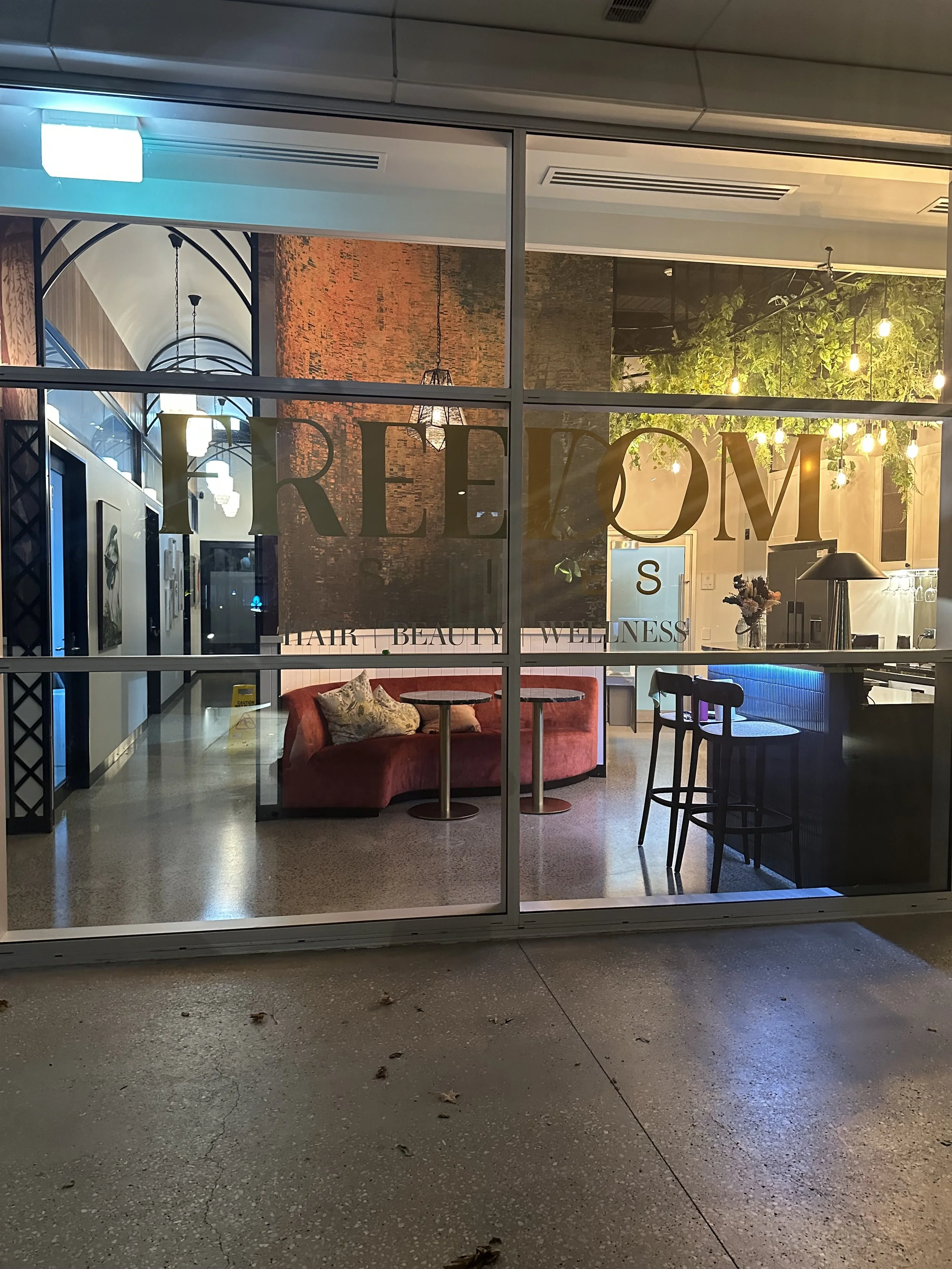 Entrance to Optimum K Japanese Head Spa located inside Freedom suites Newstead, Brisbane.