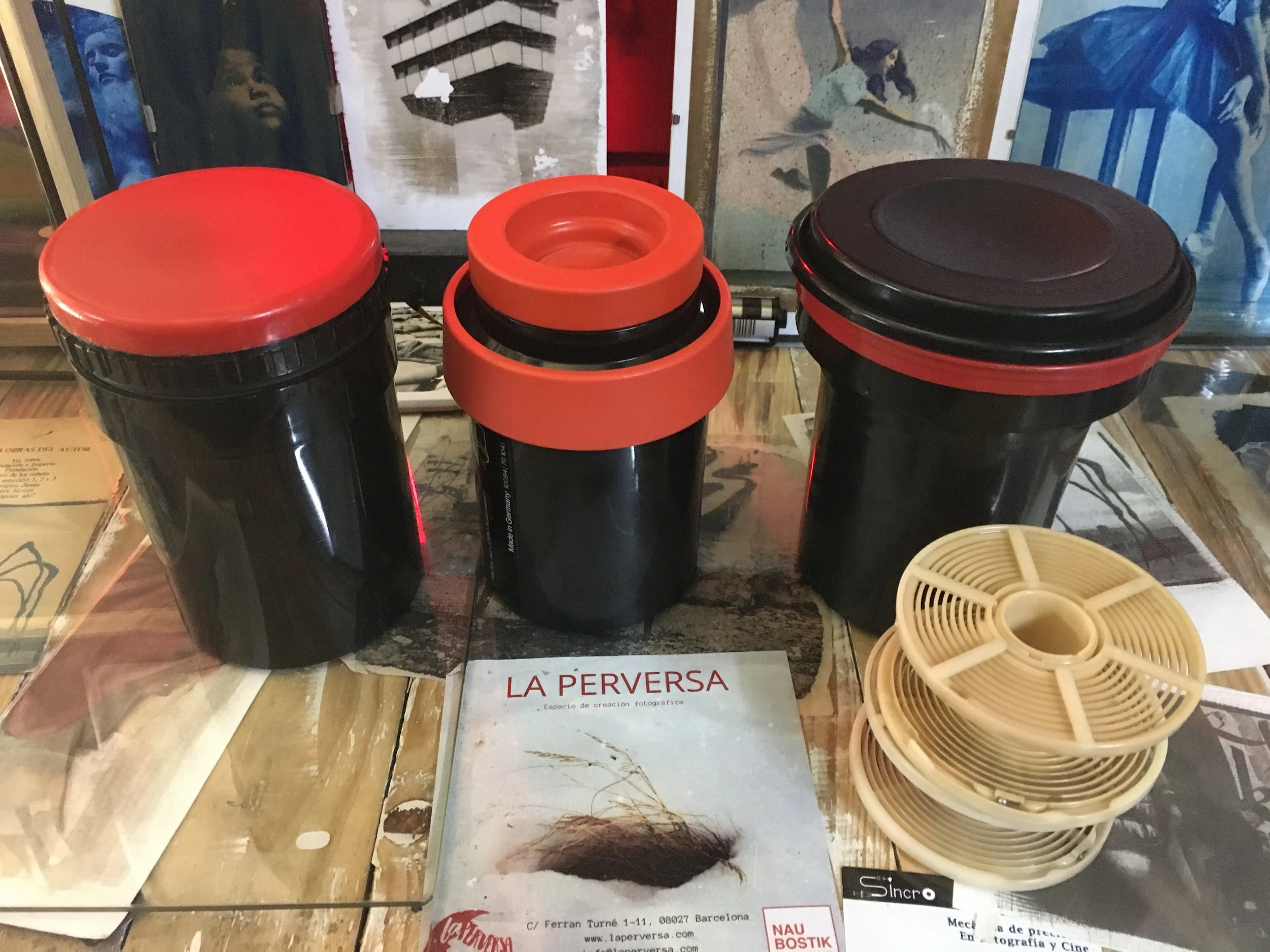 Revelar un carrete bn en tu casita