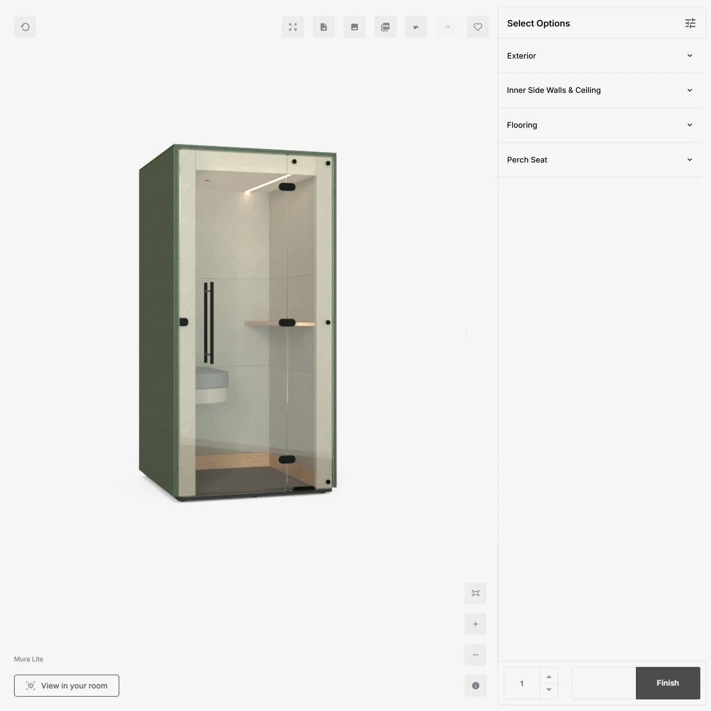 We&rsquo;re currently developing the Mura Configurator, allowing you to explore finishes, variations, and other options in detail. It&rsquo;s still under construction, but will be available on our website soon.
---
#IdentityFurniture #MuraWorkPod #Pr