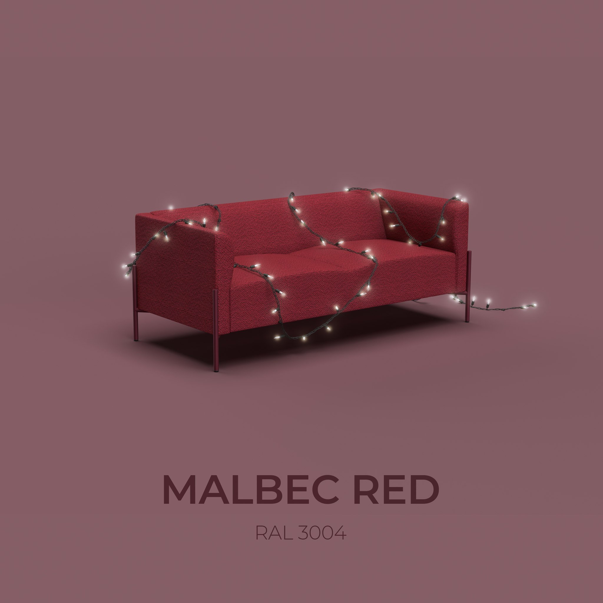 The Iona two seat sofa pairs gracefully with Camira Yordale Sedbusk upholstery and a Malbec Red leg frame. A bold, considered finish that opens up new possibilities for colour-led design.

More options. More flexibility. More to come.
---
#IdentityFu