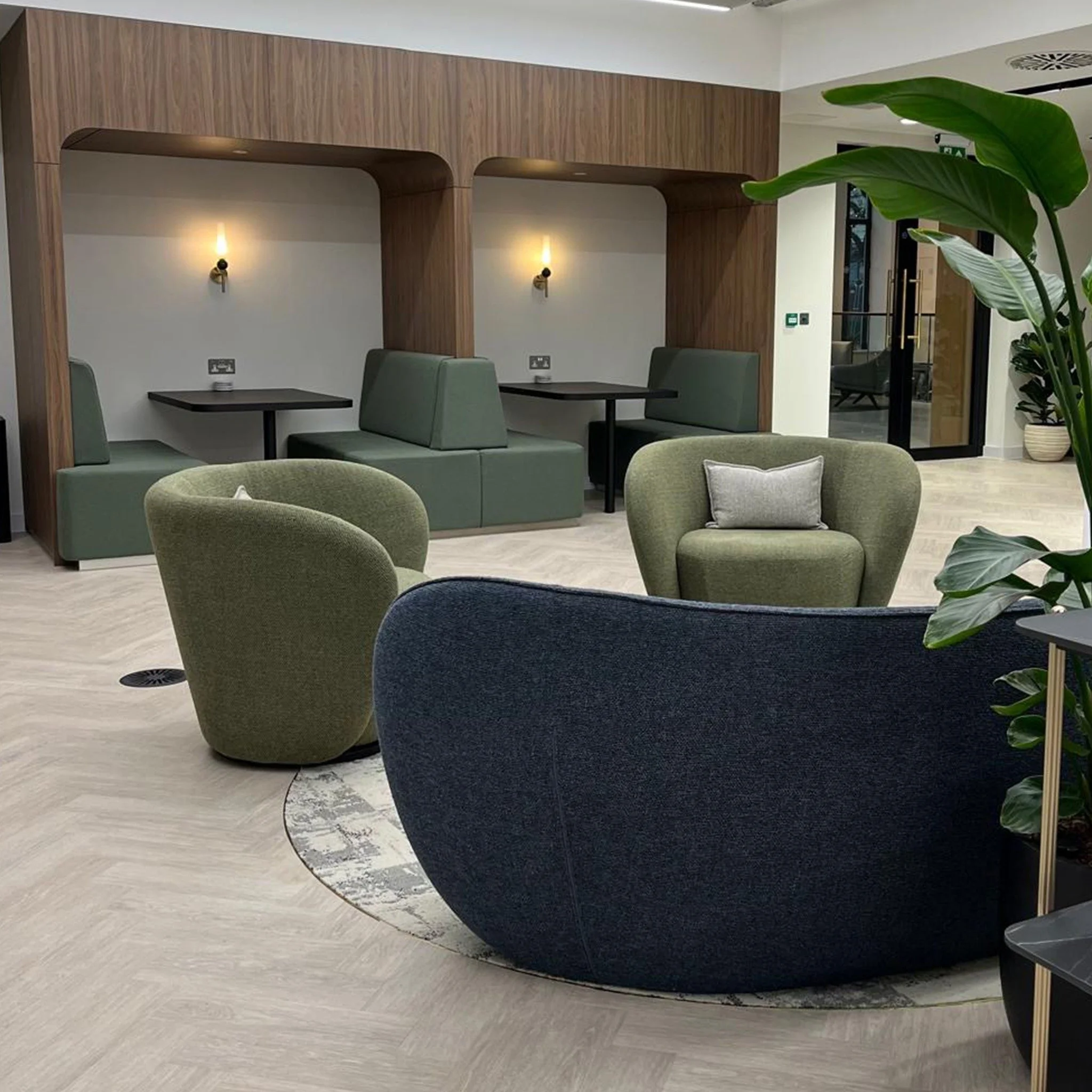The Arlo chairs shown recently in our QC area are now in place as part of an elegant installation by @corporate_workspace. It&rsquo;s always rewarding to see Arlo sit so naturally within a space, bringing comfort and character to the finished environ