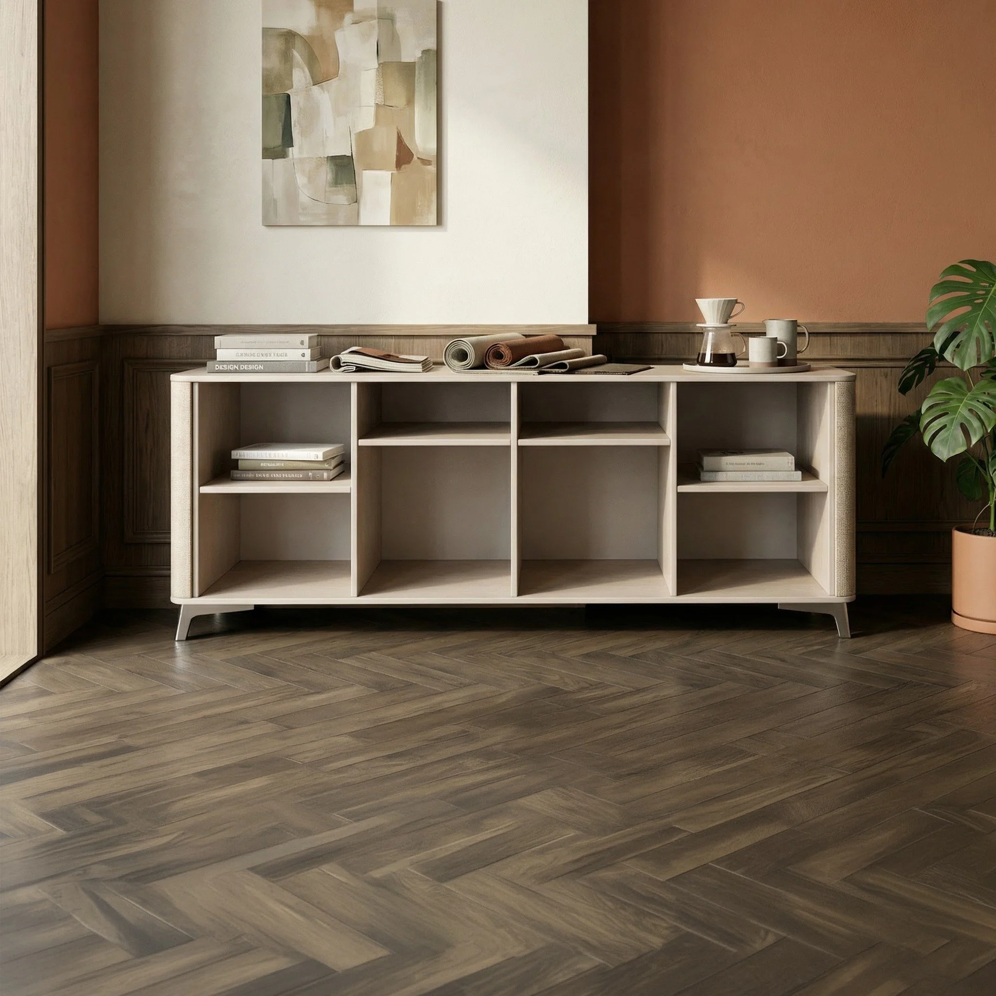 Designed for flexibility across a wide range of environments, our Credenzas combine practical storage with a refined, contemporary finish. Manufactured in MFC with upholstered sides, they offer extensive finish options along with configurations from 