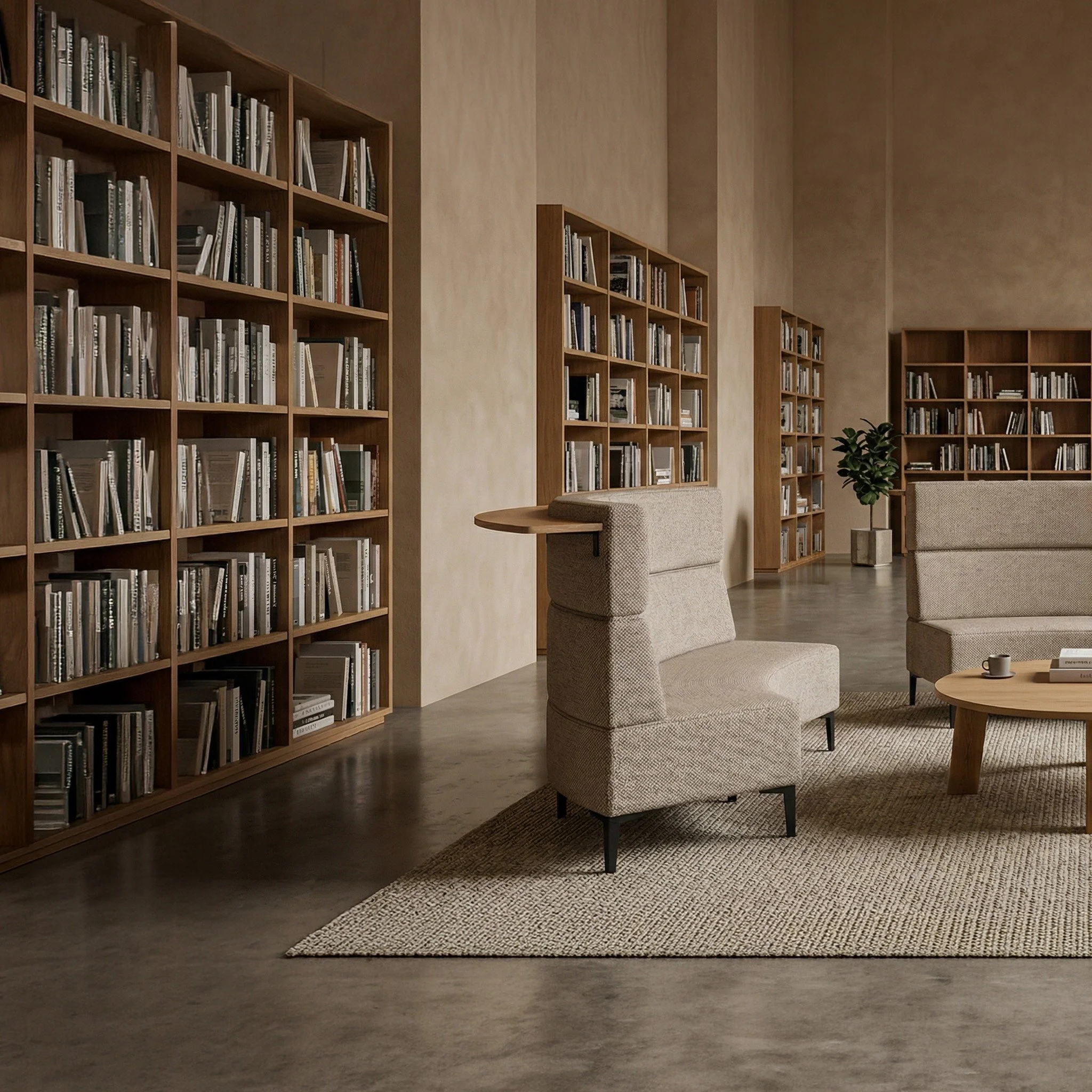 Oban Plus builds on the strong visual character of the original Oban, introducing elevated back heights that enhance privacy, comfort, and presence within the workspace. Retaining the range&rsquo;s sturdy construction, and invitingly soft seating, Ob