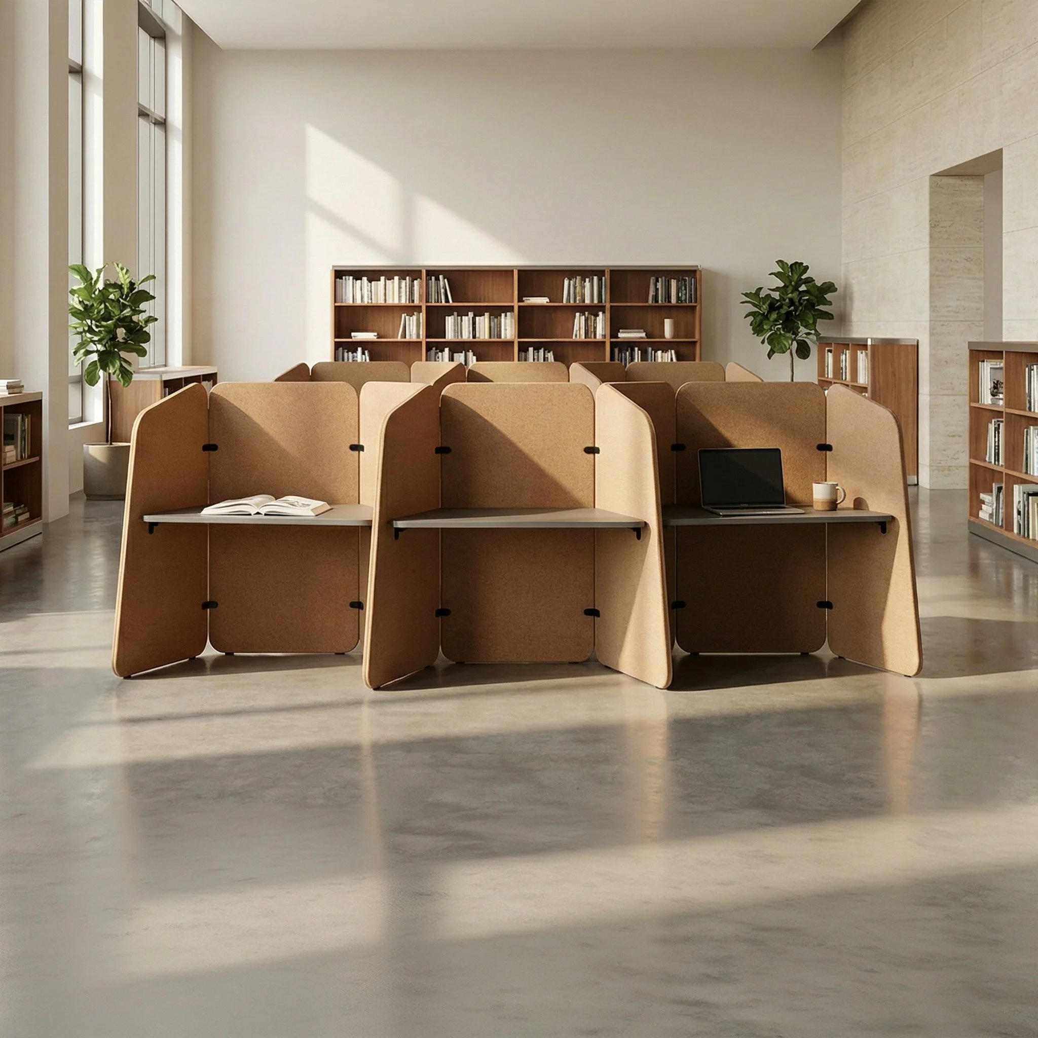 Flexible by design and distinctive by nature, Vara work-pods offer a stylish solution for modern co-working environments. Sculpted walls and a strong visual presence all built around a clever starter-add-on system. Vara can be reconfigured and expand