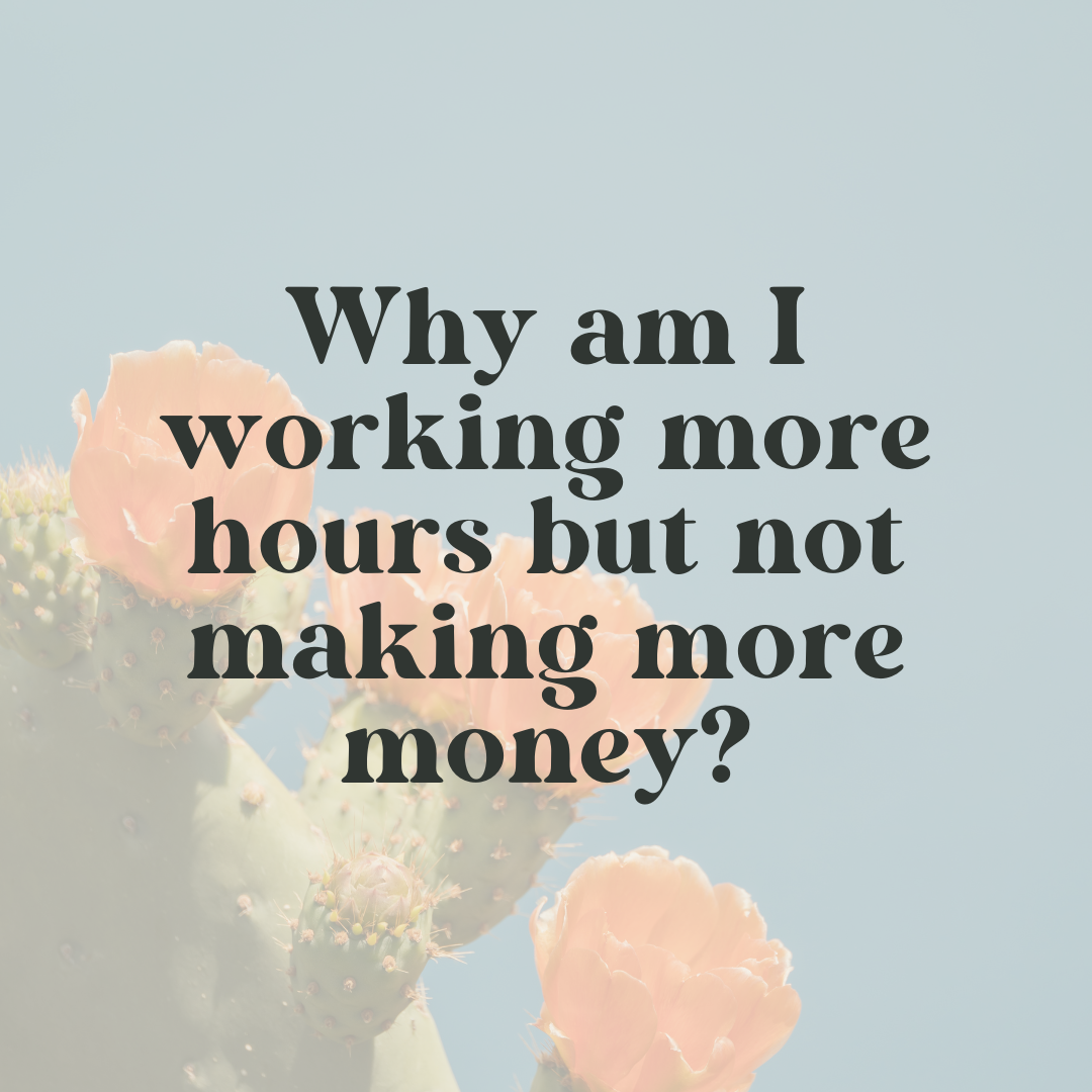 Why Am I Working More Hours But Not Making More Money?
