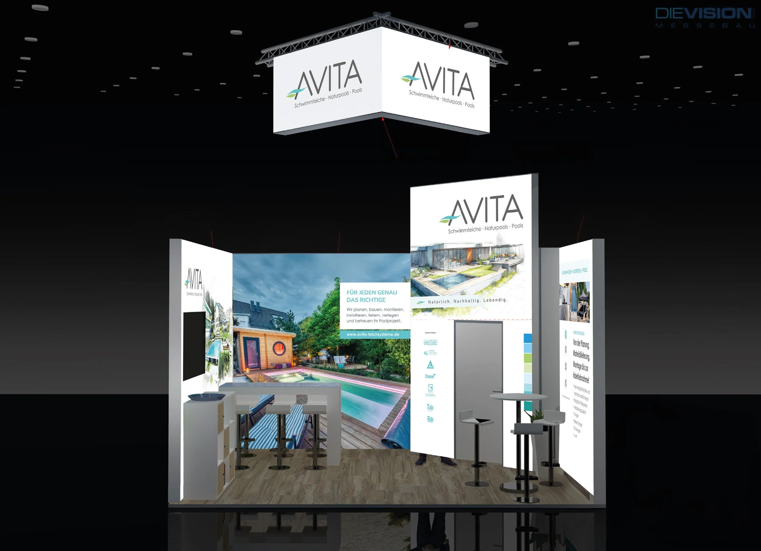 GaLaBau Messe 2024 Nürnberg &amp; Schulungstermine 2025 - Naturpoolbau und Abdichtung