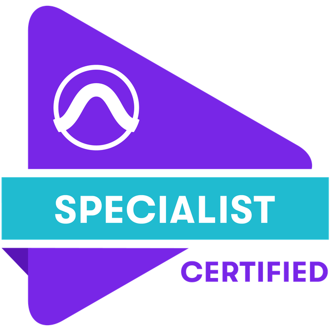 AVID Pro Tools Specialist certification badge