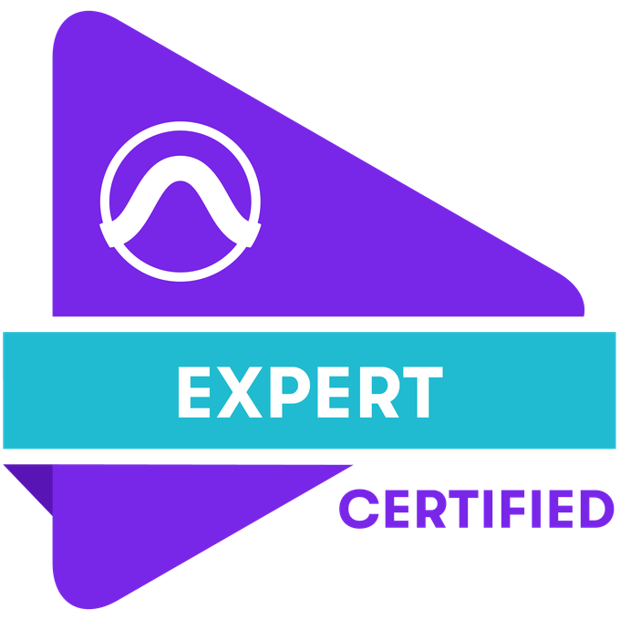 AVID Pro Tools Expert certification badge