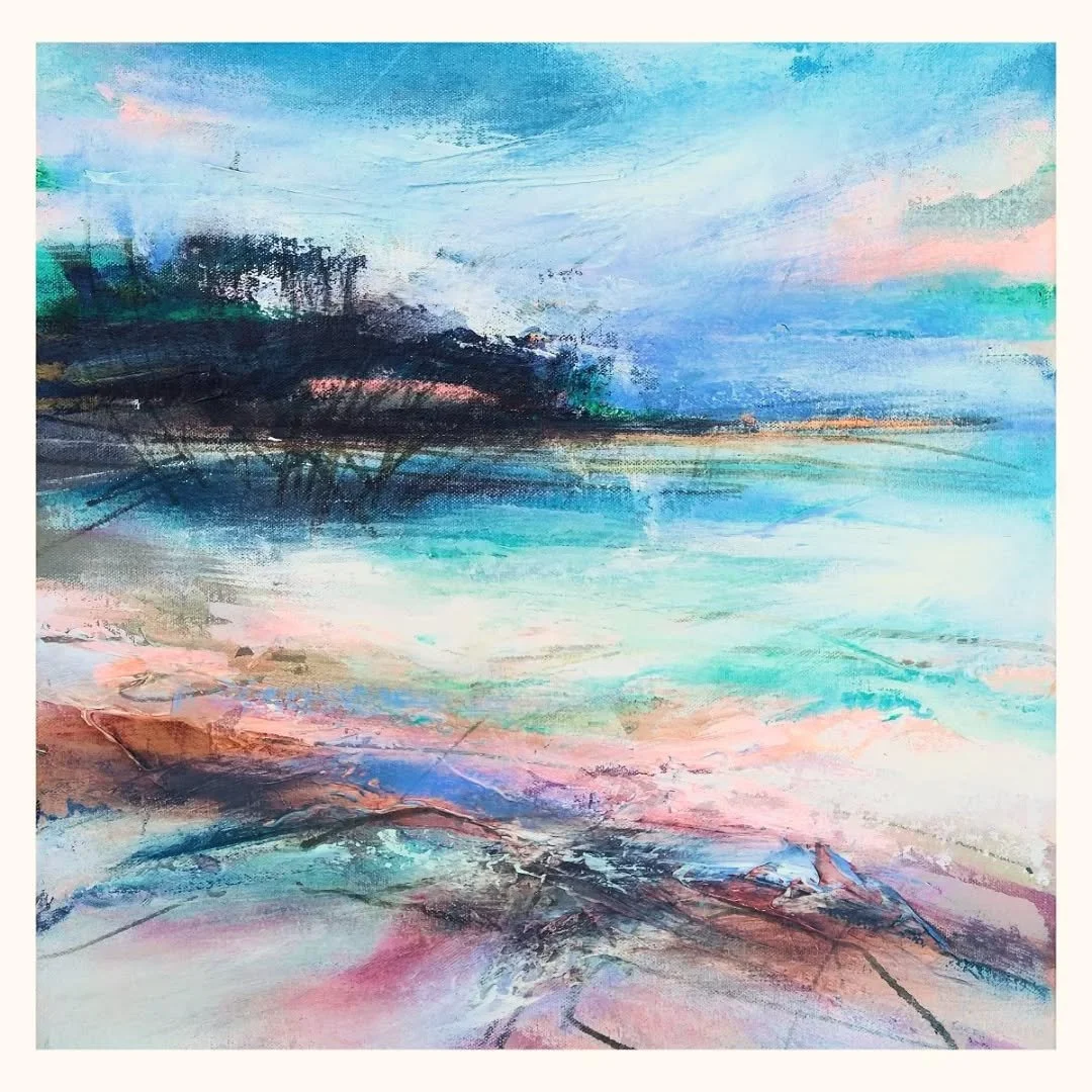 You, Me, Us goes on show from today in Battersea @affordableartfairuk as part of my collection of small works with @accordingtomcgee gallery. So excited to be showing alongside the beautiful main collections of @chantalbarnesart and @richardbarnesofy