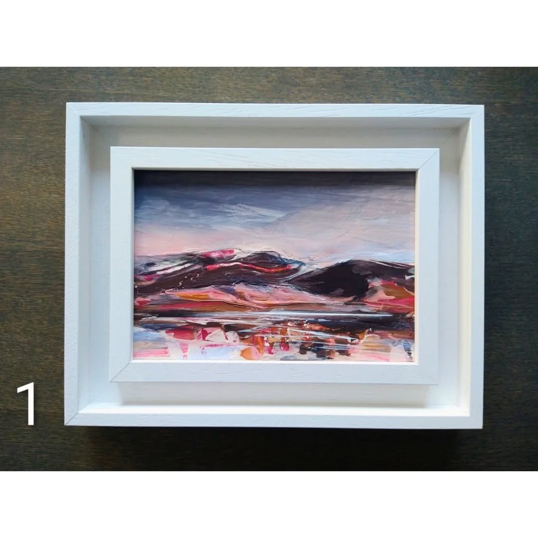 NEW little paintings drop! I always get excited about putting together a collection of little paintings in time for Christmas and these ones have been on the go throughout the year, from a few different locations in the UK.

All 23 X 29.5cm including