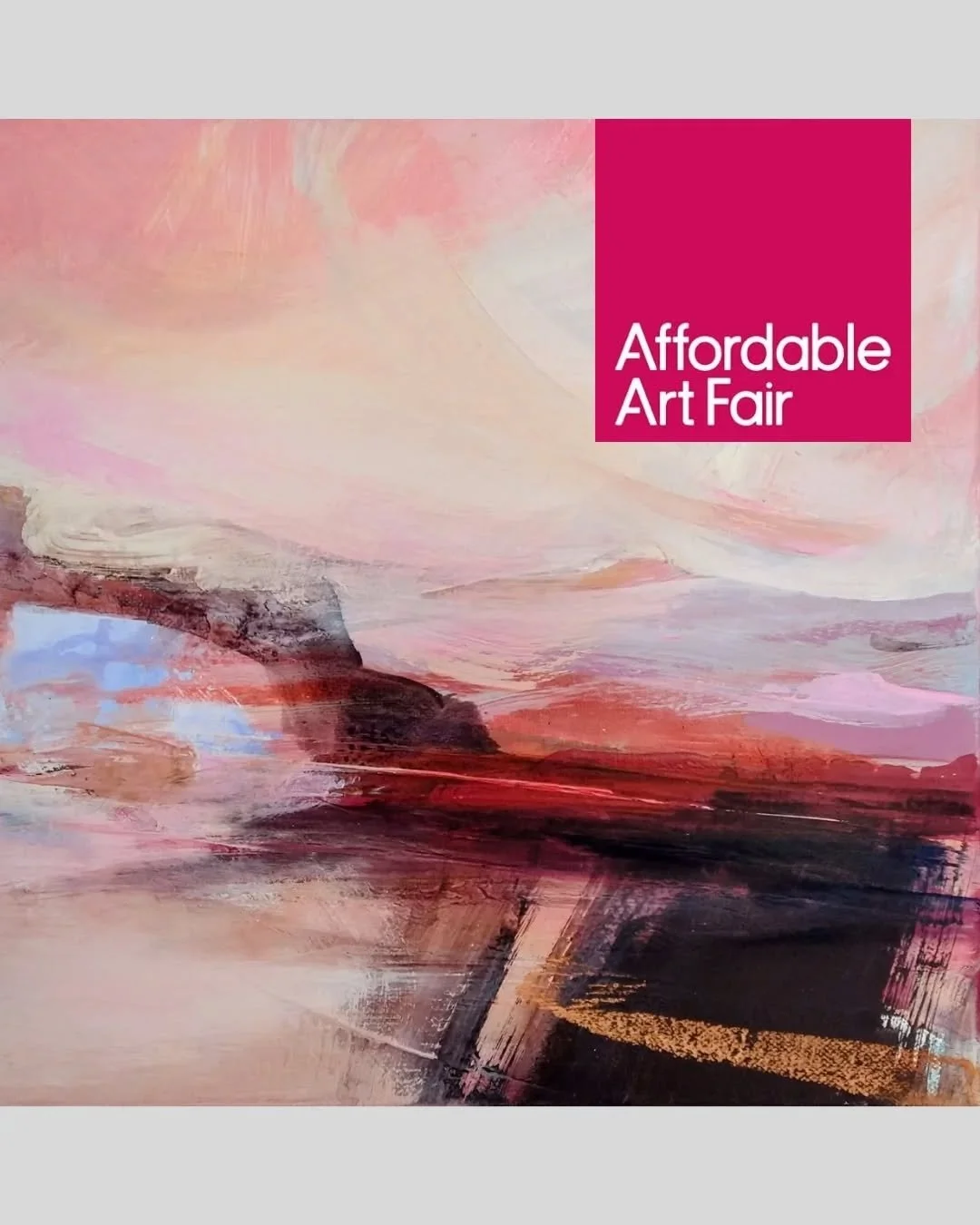 Opening tonight! I'm delighted to be showing a collection of small works @affordableartfairuk in Hampstead over the next few days, alongside the stunning main collections of @chantalbarnesart and @richardbarnesofyork . Thank you as always @accordingt