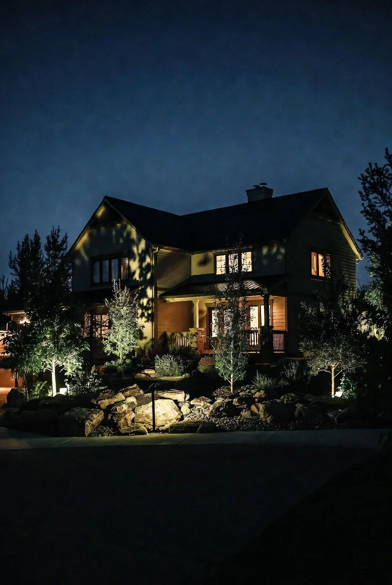 Landscape Lighting &amp; Rock Design for Lake Mary and Sanford Homes