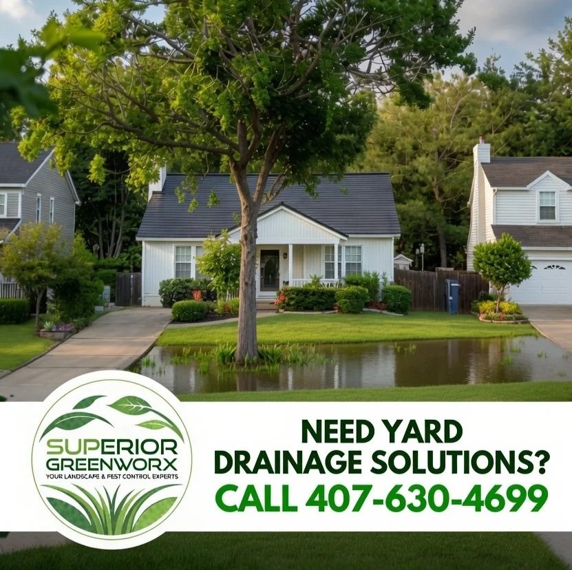 Yard Drainage Solutions Oviedo: Stop Standing Water Fast