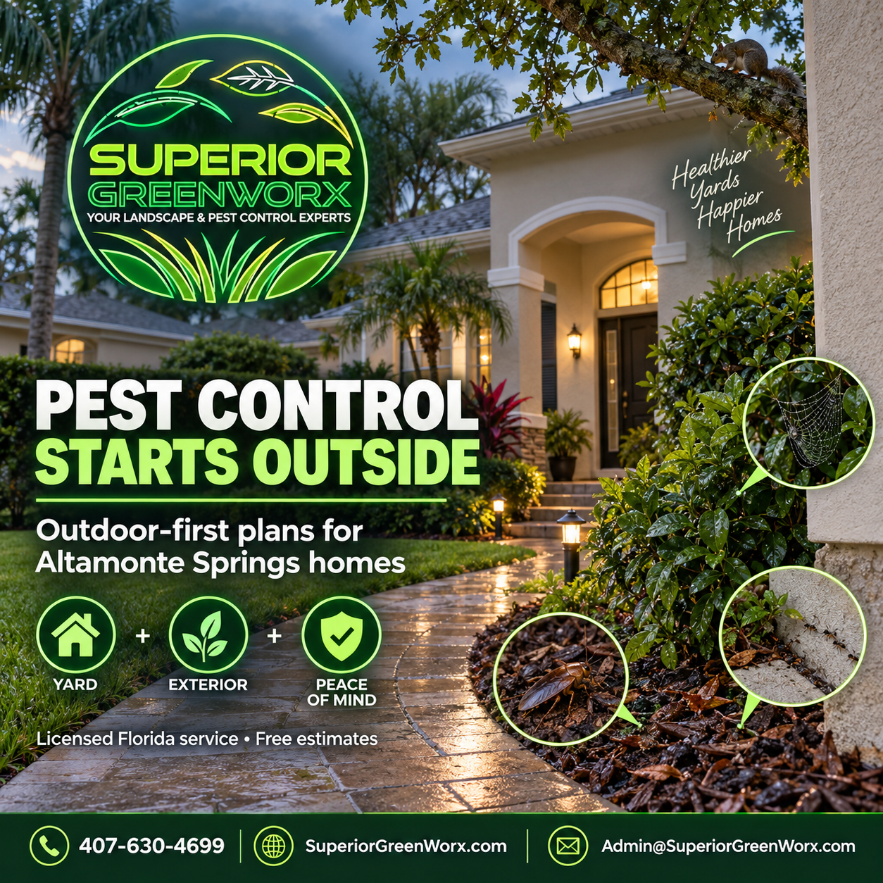 Pest Control Altamonte Springs: Stop Bugs Before They Spread