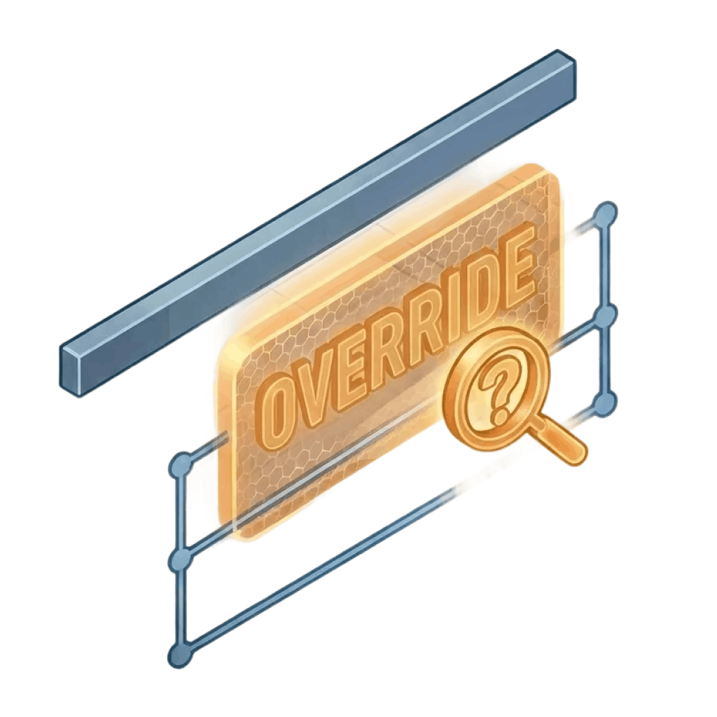 Overridden dimension checker