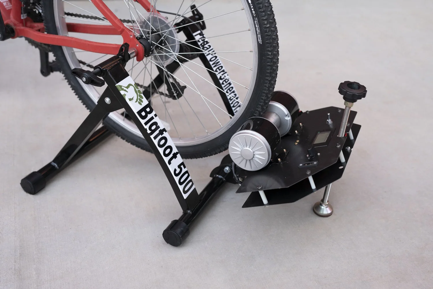 BigFoot 500 Watt Bicycle Generator Stand — Pedal Power Generator