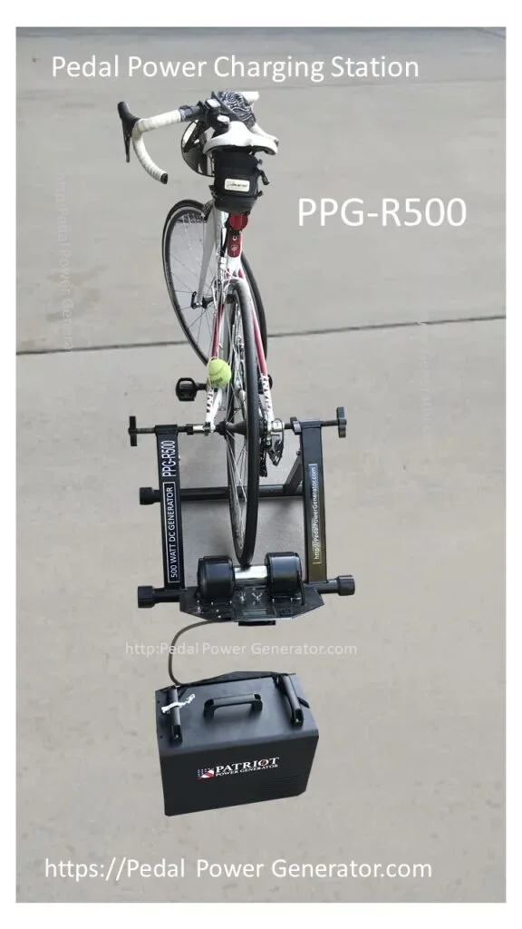 BigFoot - 500 Watt Bicycle Generator + Stand  Pedal Power Generator