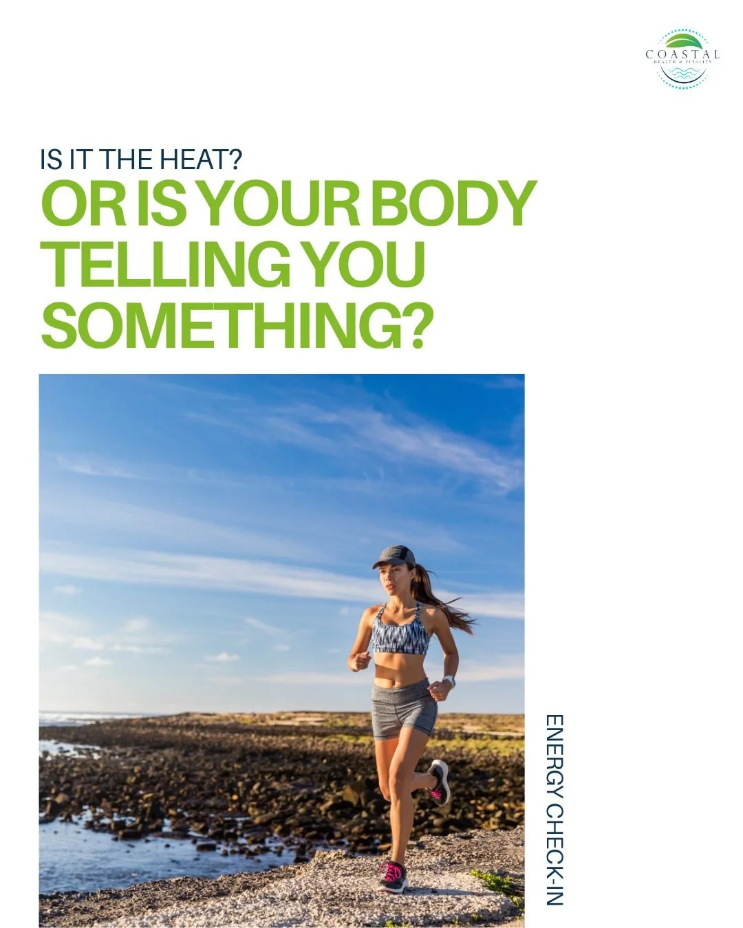 Feeling extra tired, sluggish, brain foggy, or unmotivated this season? It may be more than just the Georgia heat. 🌿

At Coastal Health &amp; Vitality, we take a deeper look at your health with personalized, root-cause care designed to help you feel