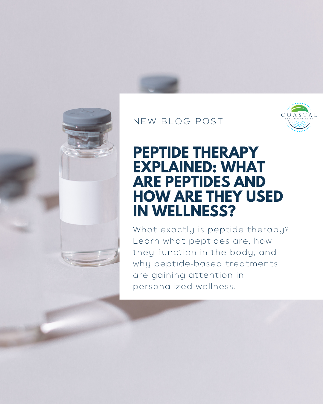 Peptide Therapy Explained: What Are Peptides and How Are They Used in Wellness?