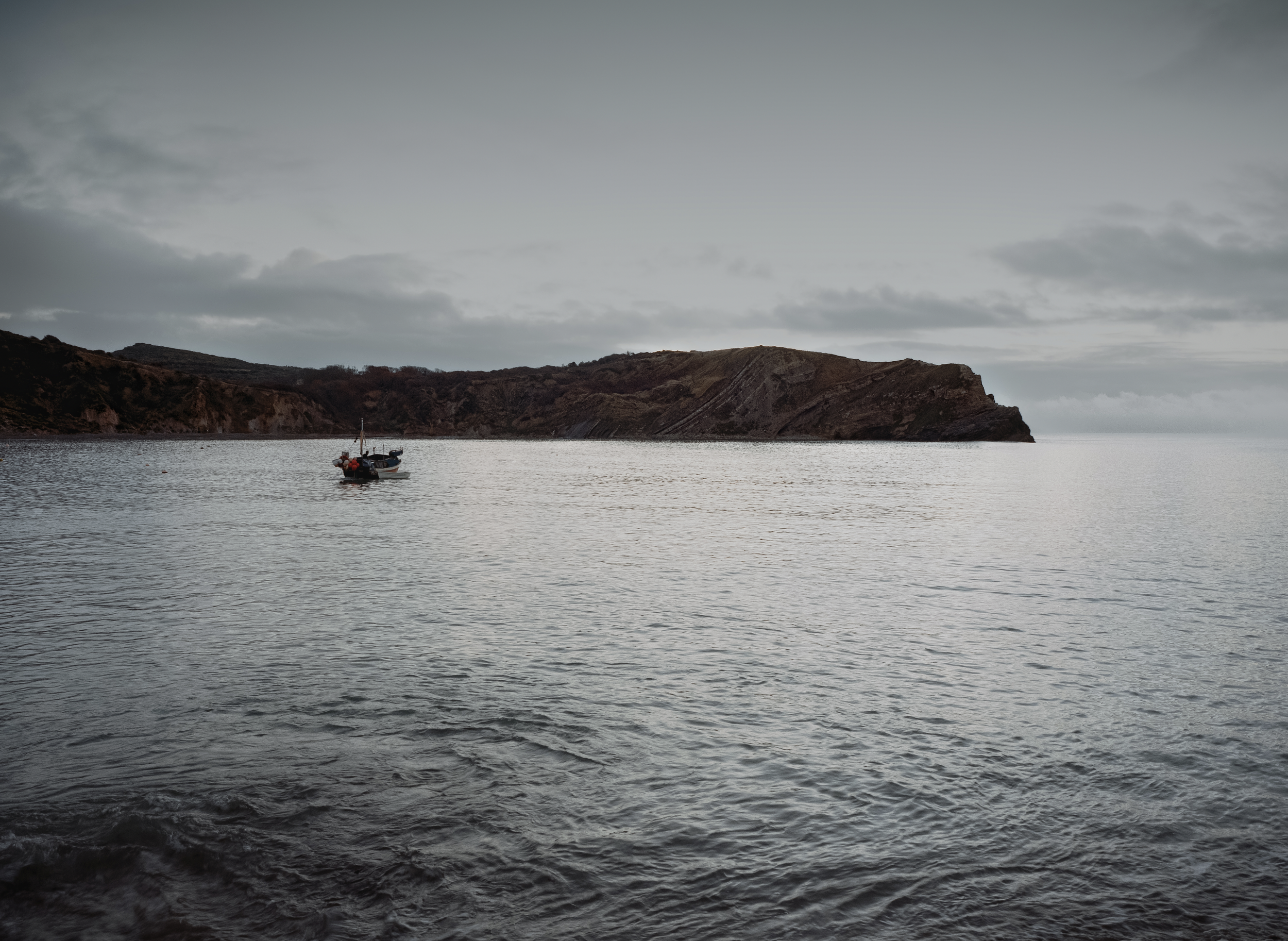 Lone Fisherman | Lulworth Cove