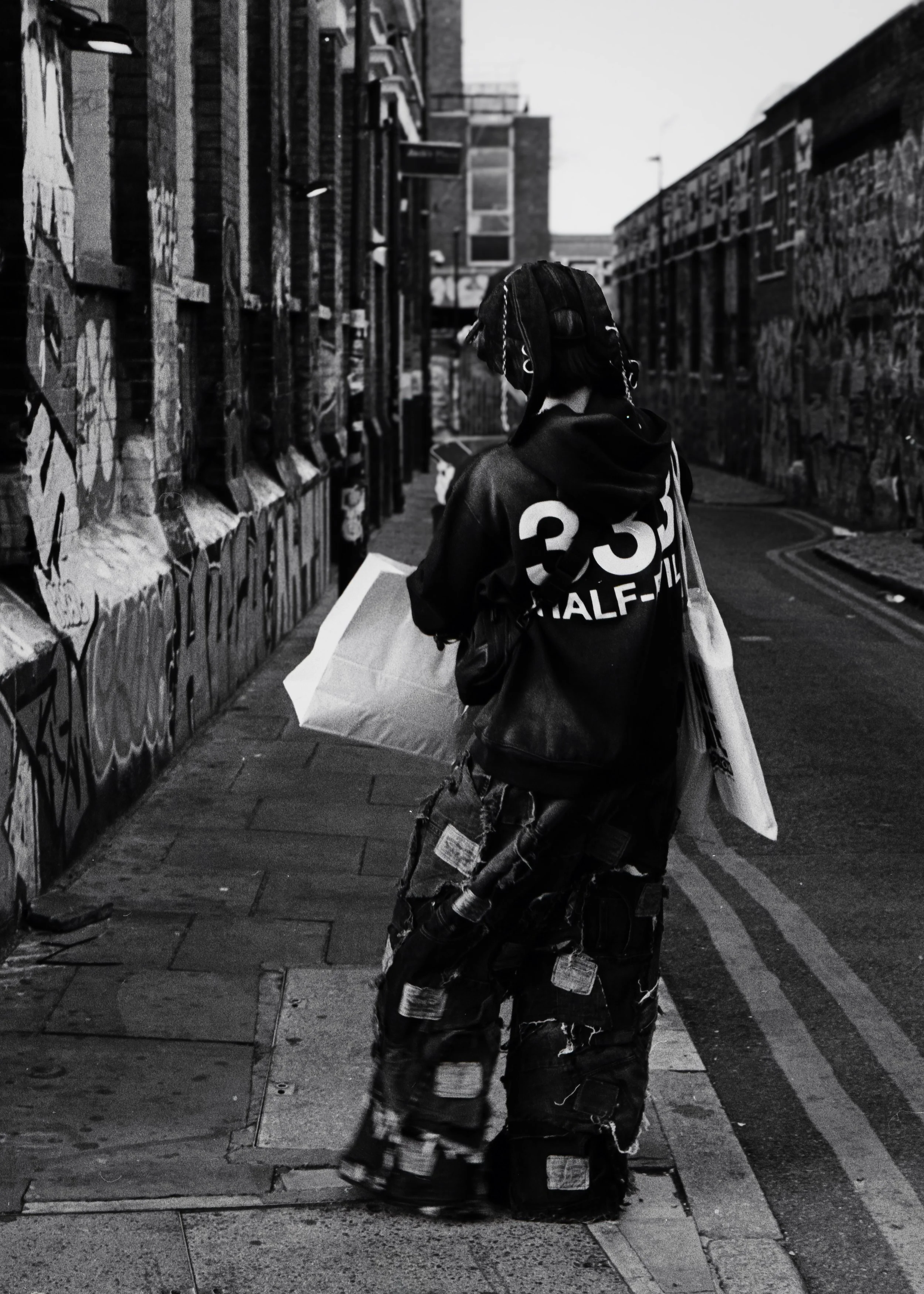 333 : Brick Lane,
August 2026. OM2 | TRI-X  (rated 640)  | 50mm at f8